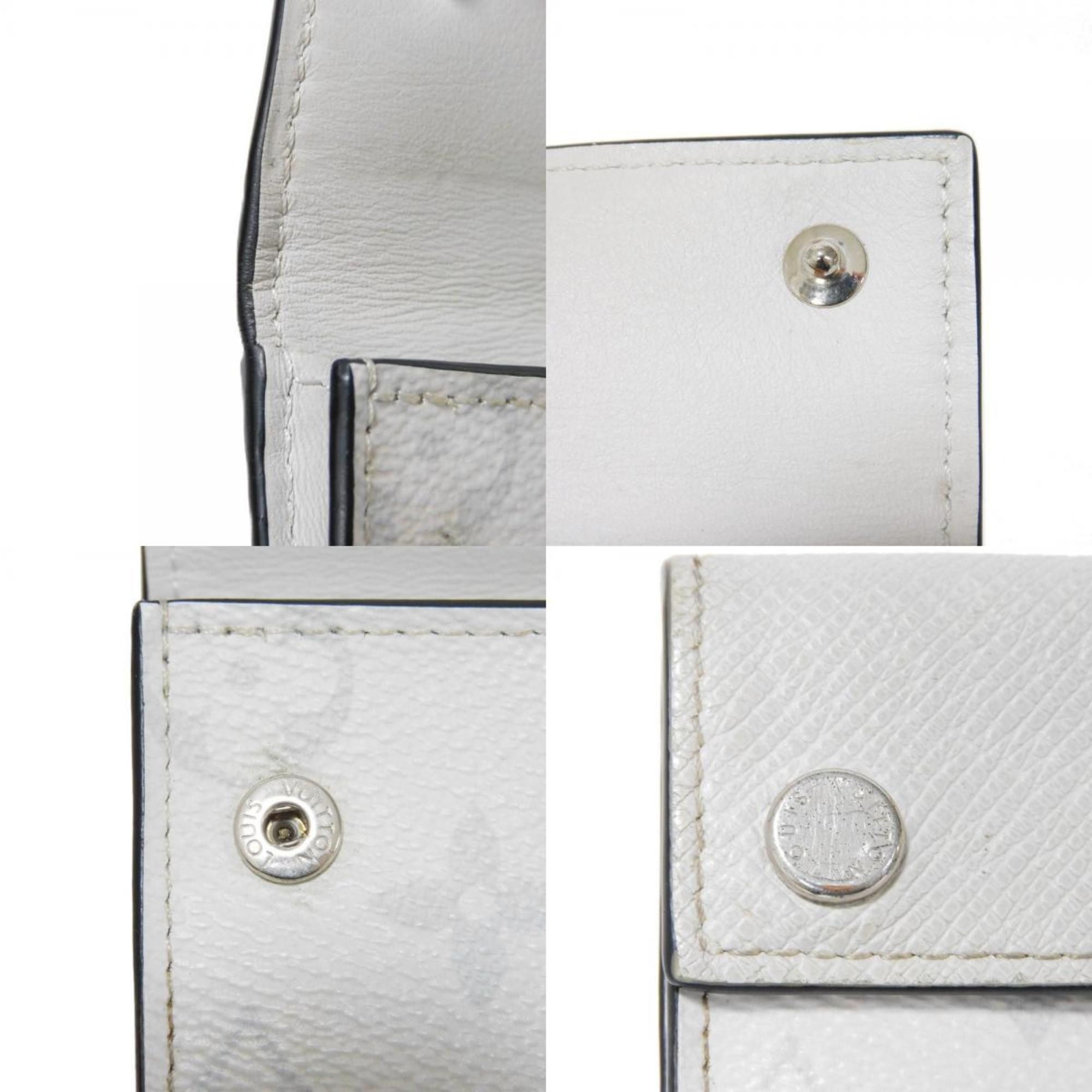 Louis Vuitton Louis Vuitton Tri-fold wallet Discovery Compact Wallet LV Flower Taiga Rama Monogram Antarctica M67621 Men's Billfold Size ONE SIZE - 17 Thumbnail