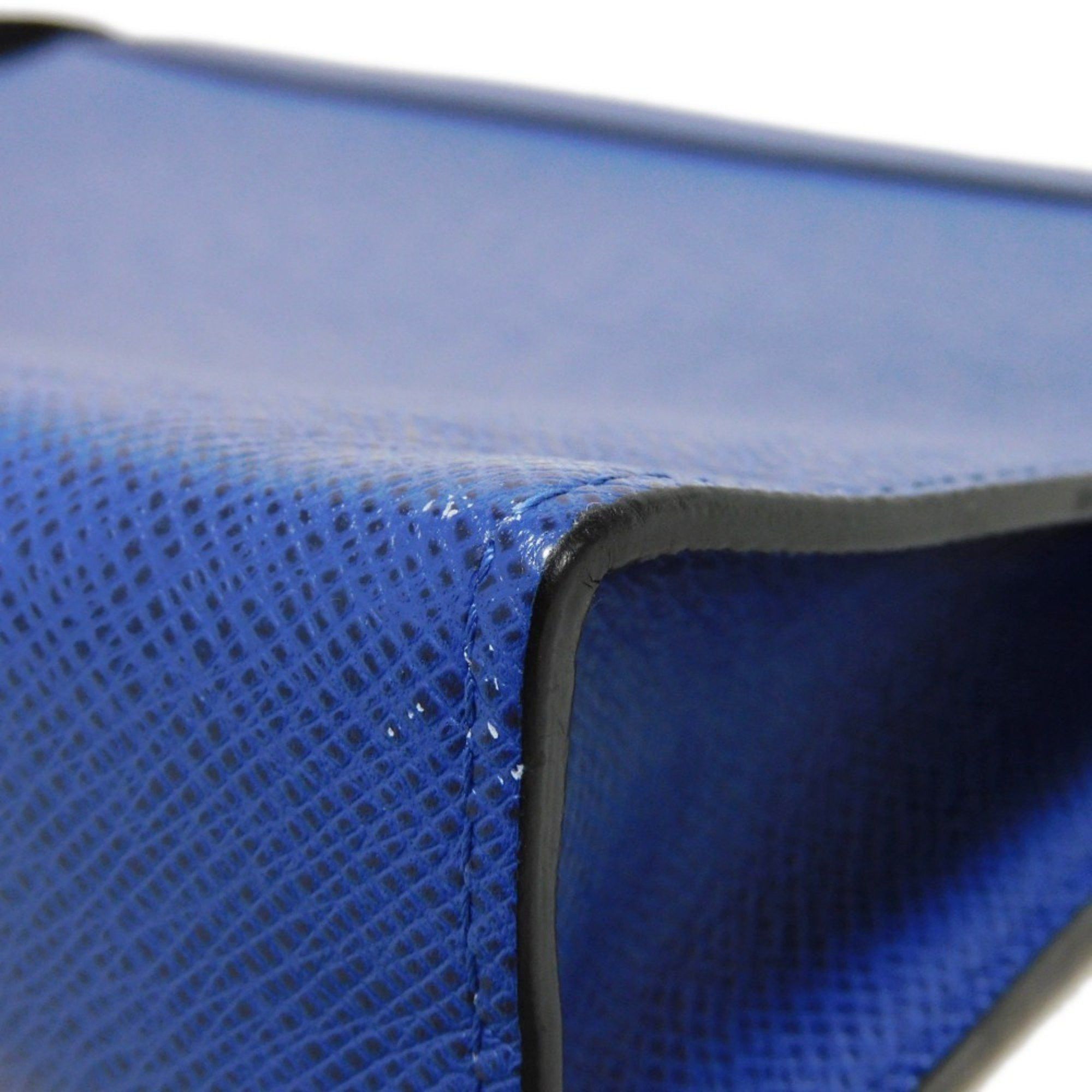 Louis Vuitton Louis Vuitton Clutch Bag Pochette Voyage MM LV Embossed Blue Second Taiga Cobalt M30575 Men's Size ONE SIZE - 16 Thumbnail