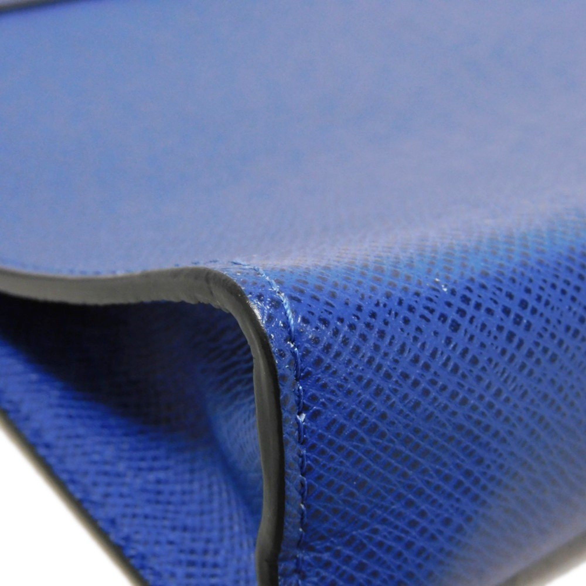 Louis Vuitton Louis Vuitton Clutch Bag Pochette Voyage MM LV Embossed Blue Second Taiga Cobalt M30575 Men's Size ONE SIZE - 15 Thumbnail