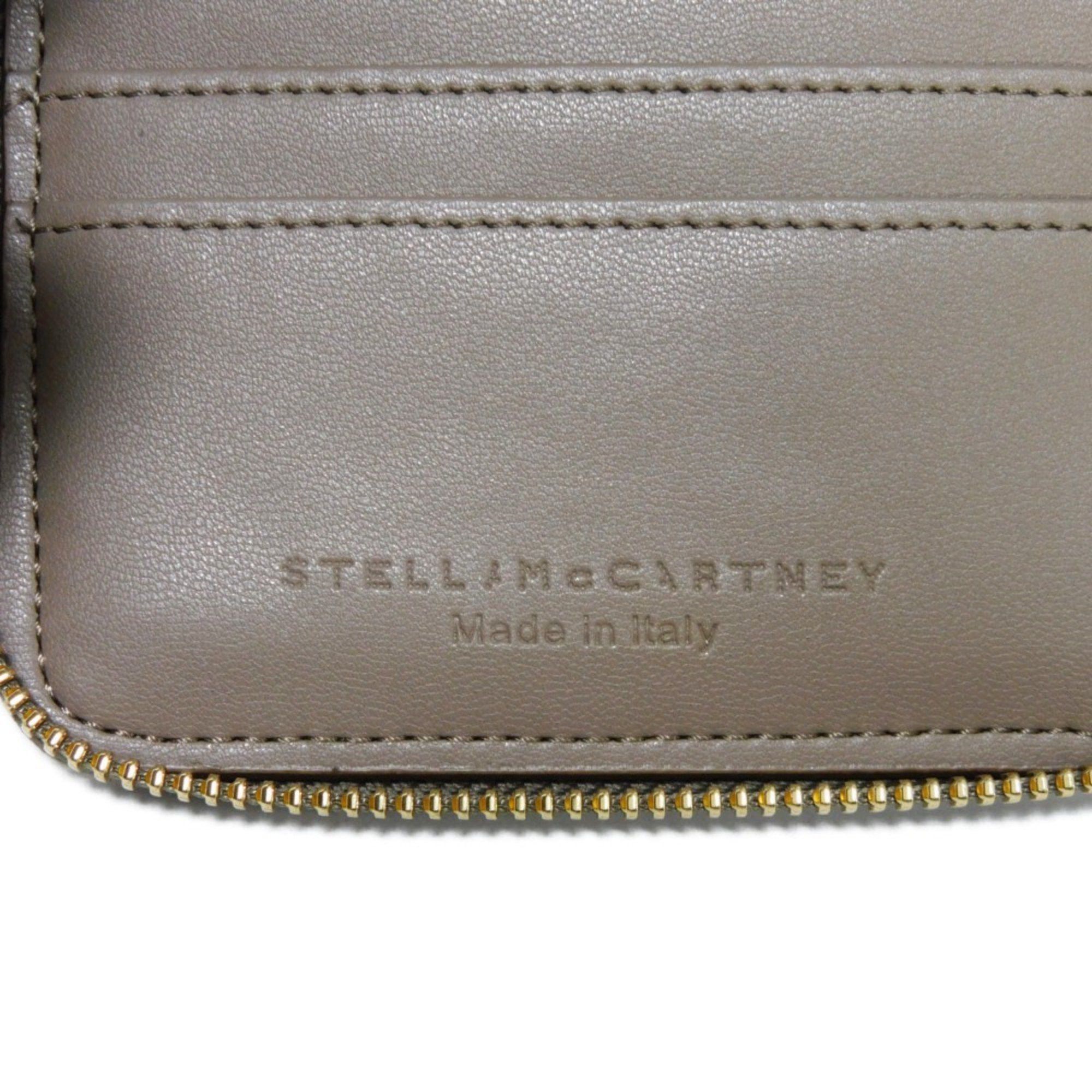 Stella McCartney Stella McCartney Bi-fold Wallet Perforated Zip Circle Punching 7P0009 W8856 6802 Women's Billfold Size ONE SIZE - 6 Thumbnail