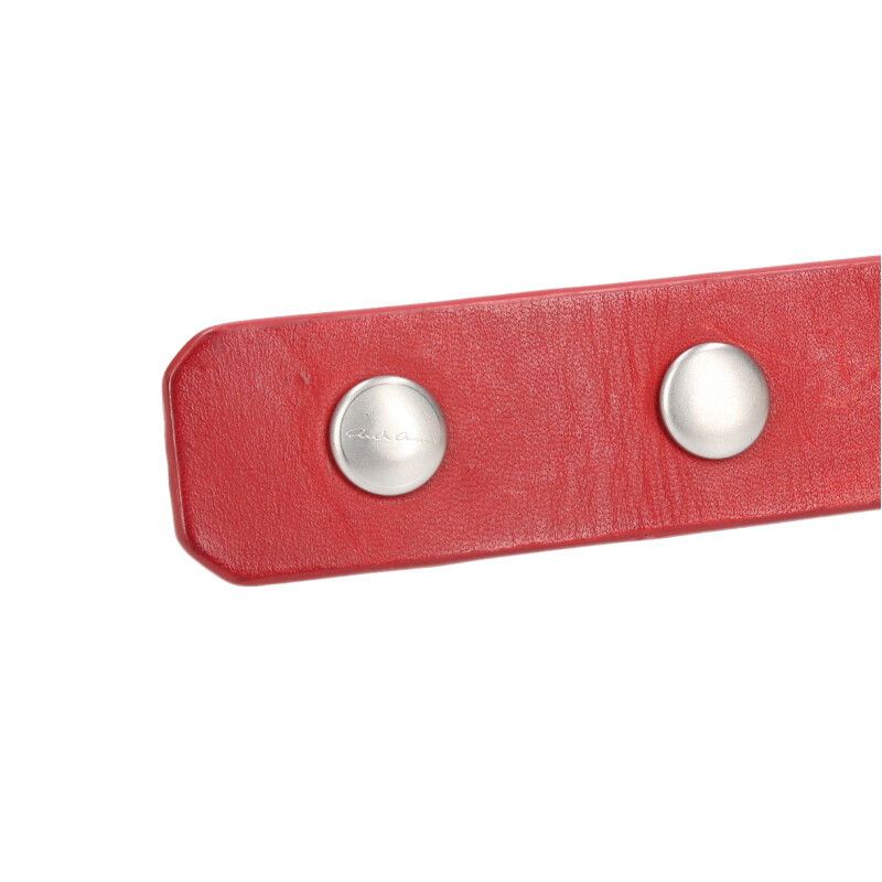 Rick Owens Snap button leather belt | Grailed