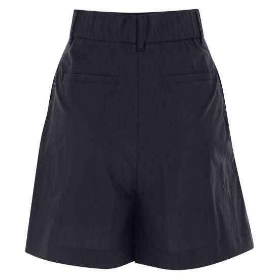 Herno HERNO Women Shorts & Burmudas PT000035D BLUE Size 28" / US 6 / IT 42 - 2 Thumbnail