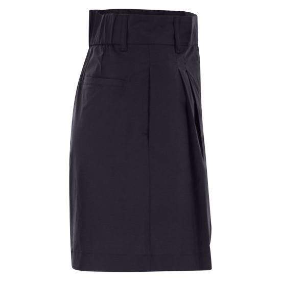 Herno HERNO Women Shorts & Burmudas PT000035D BLUE Size 30" / US 8 / IT 44 - 3 Thumbnail
