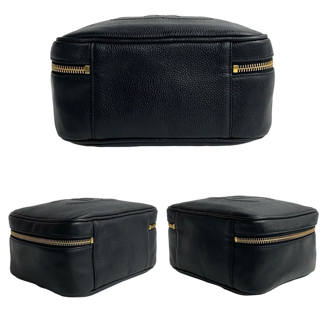 Chanel Chanel Black Leather Size ONE SIZE - 6 Thumbnail