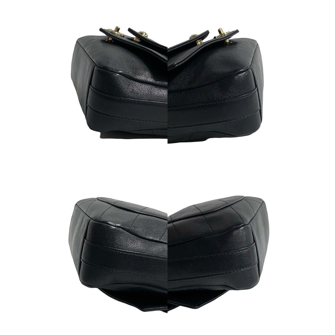 Chanel Chanel Shoulder Bag Black Leather Size ONE SIZE - 7 Thumbnail