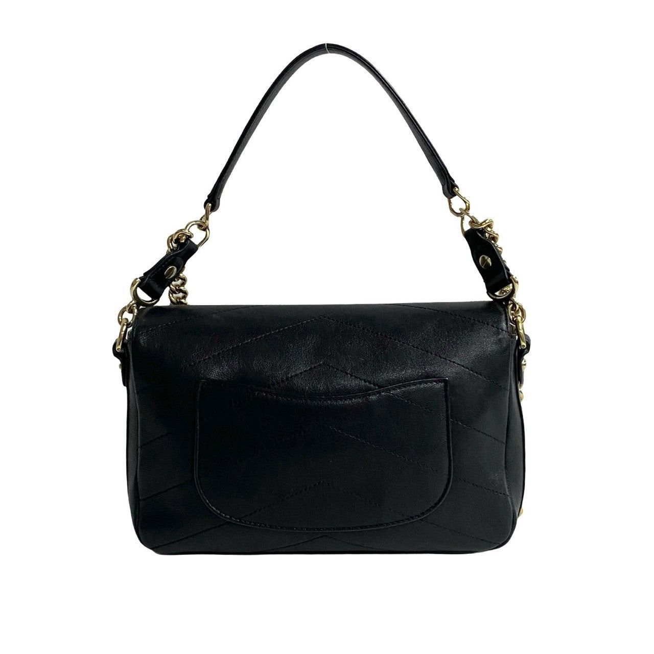 Chanel Chanel Shoulder Bag Black Leather Size ONE SIZE - 4 Thumbnail