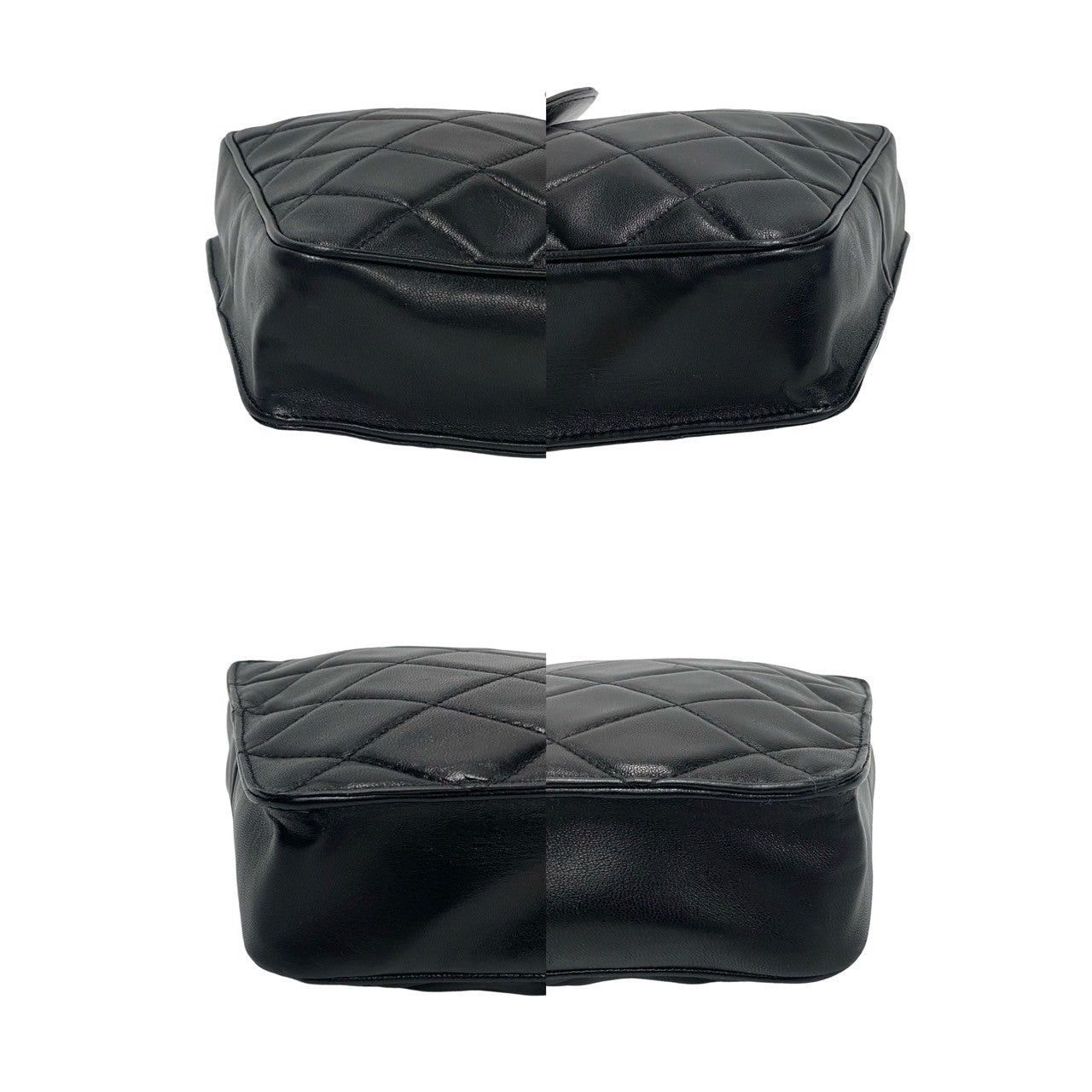 Chanel Chanel Shoulder Bag Black Leather Size ONE SIZE - 6 Thumbnail
