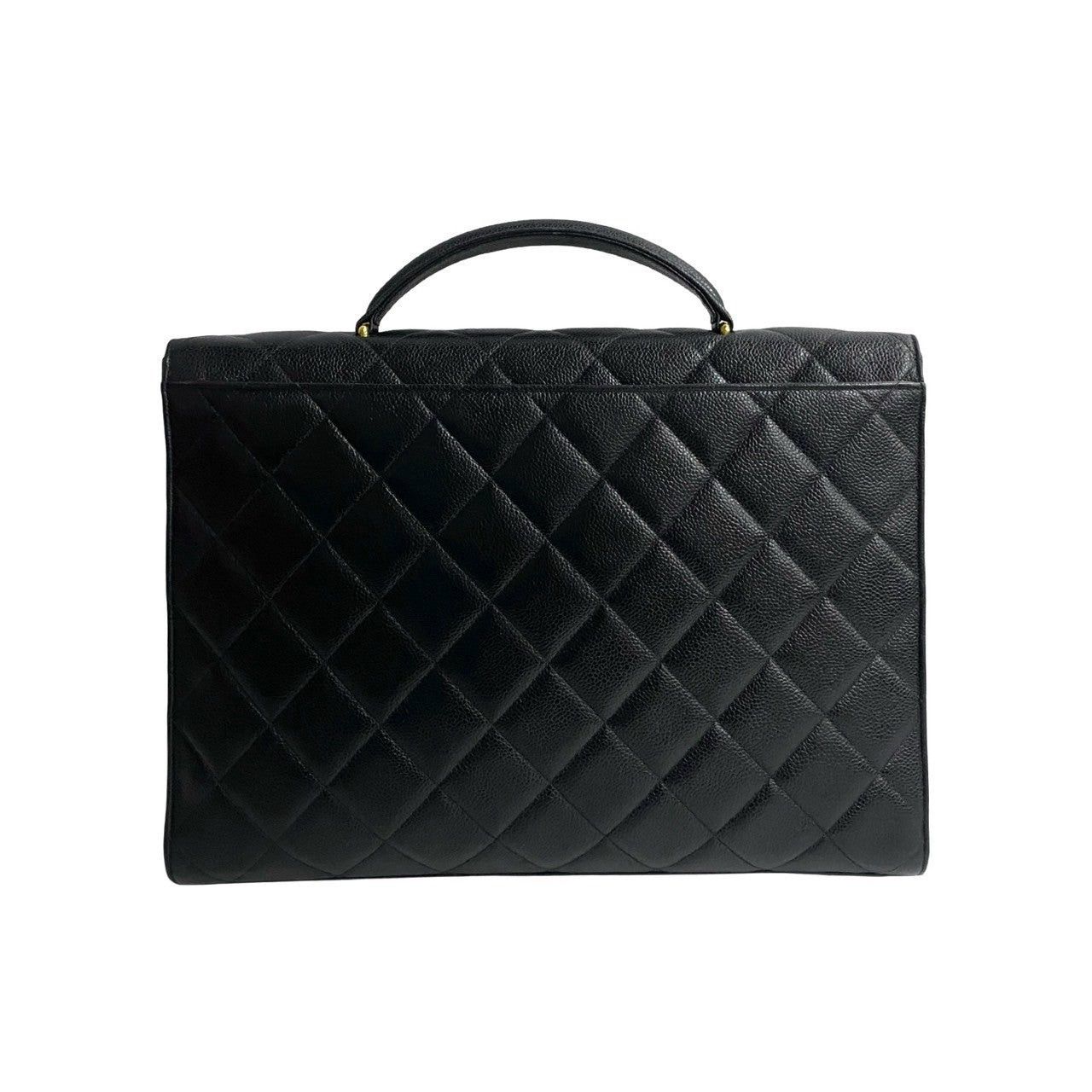 Chanel Chanel Handbag Black Leather Size ONE SIZE - 4 Thumbnail