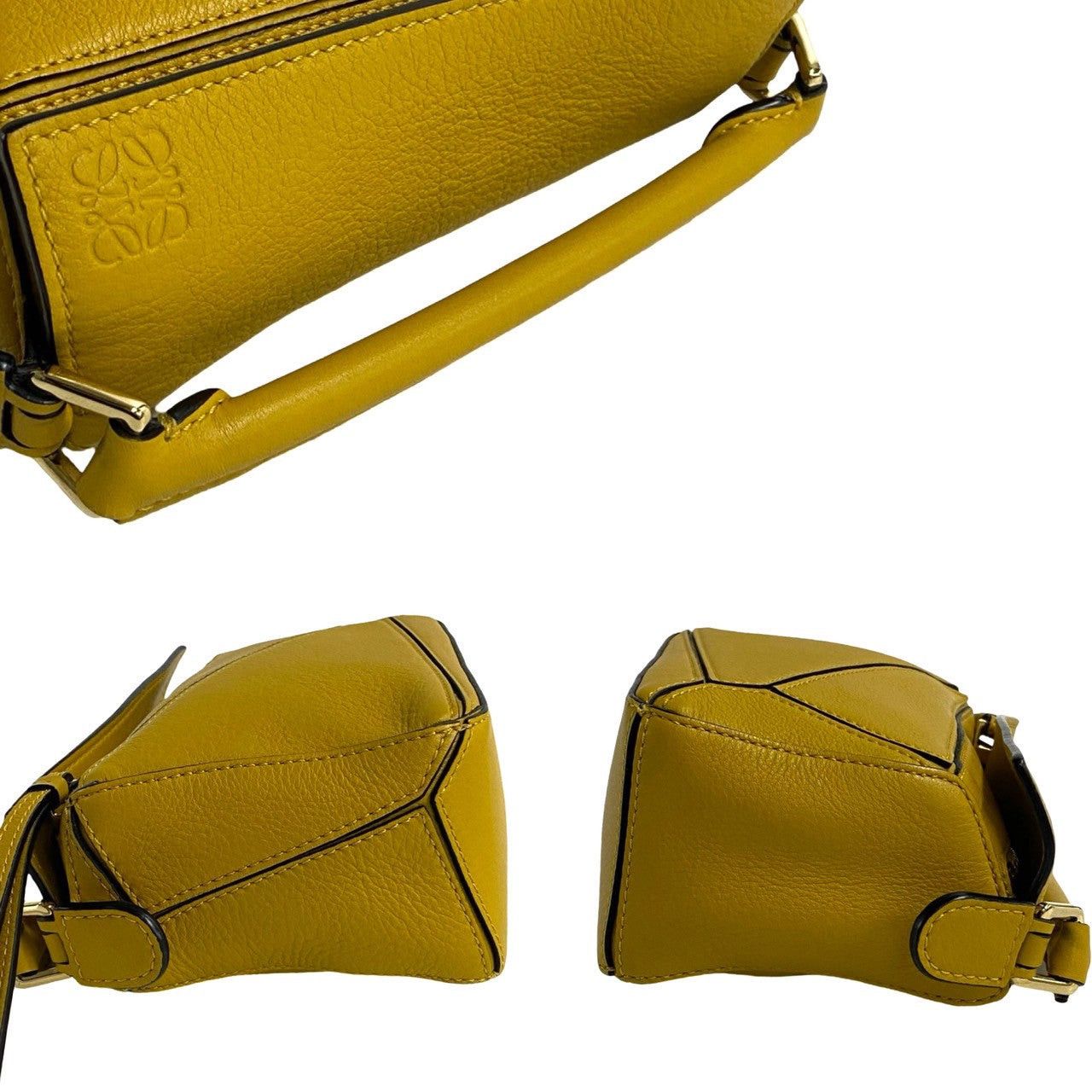 Loewe Loewe Shoulder Bag Yellow Leather Size ONE SIZE - 5 Thumbnail