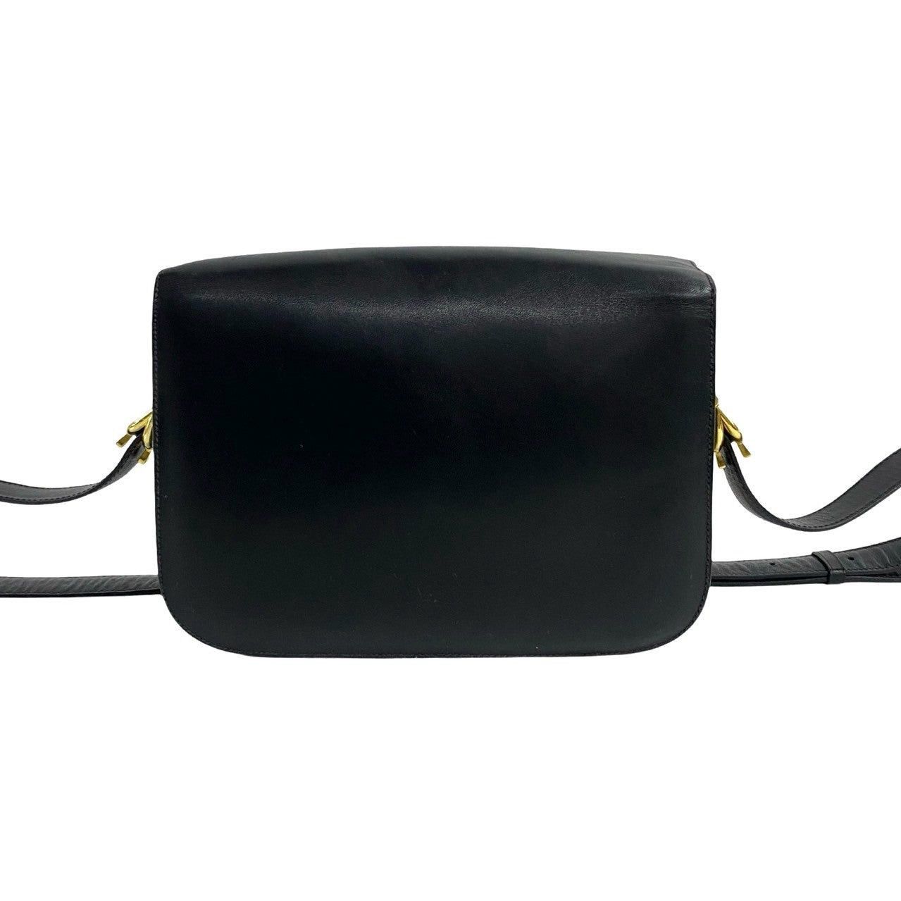 Celine Celine Shoulder Bag Black Leather Size ONE SIZE - 4 Thumbnail