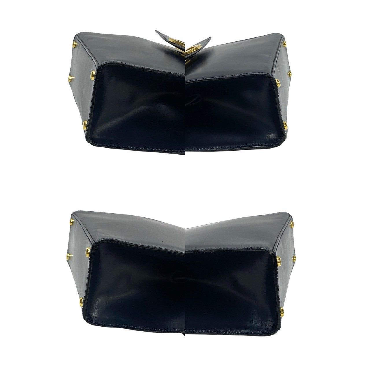 Celine Celine Shoulder Bag Blue Leather Size ONE SIZE - 7 Thumbnail