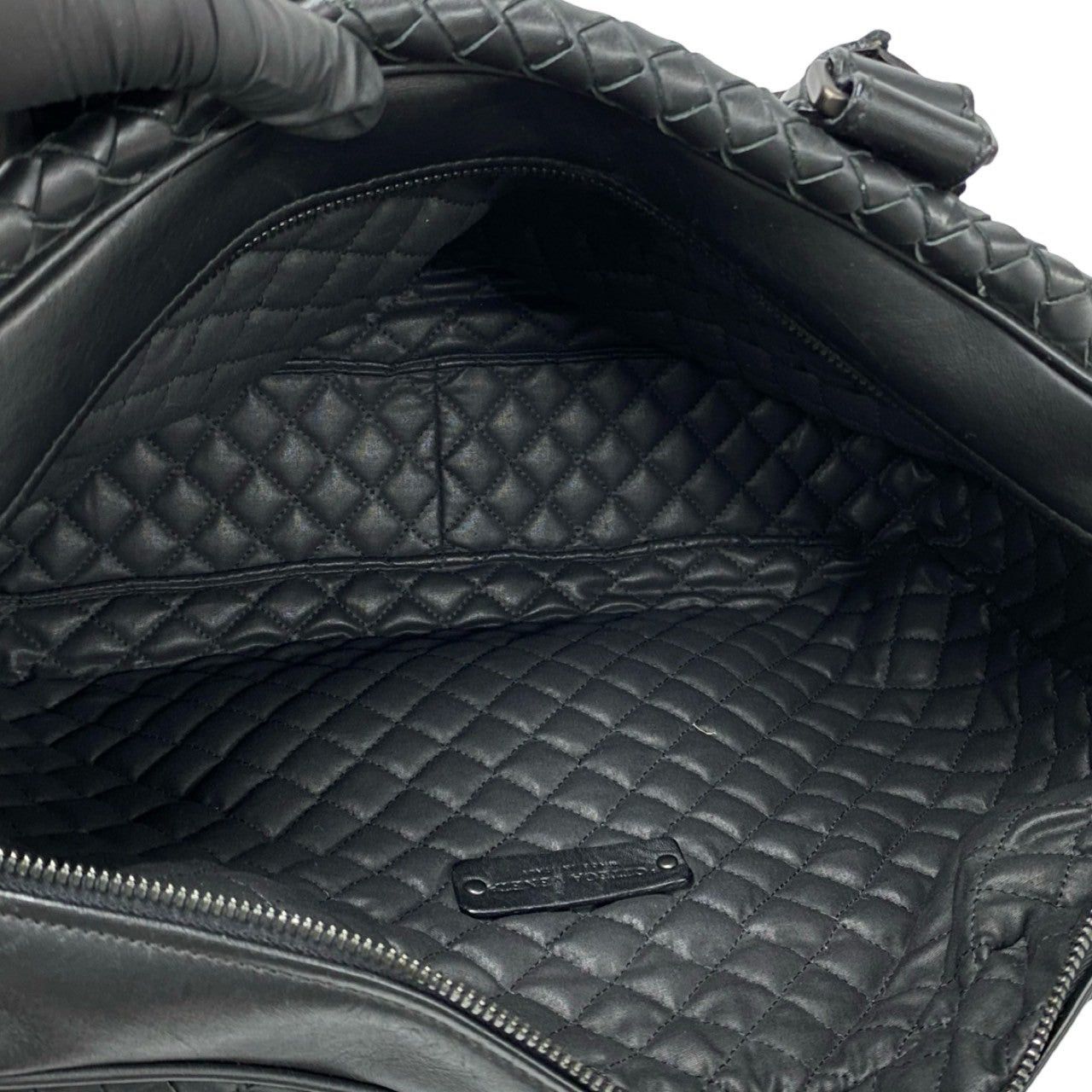 Bottega Veneta Bottega Veneta Handbag Black Leather Size ONE SIZE - 8 Thumbnail