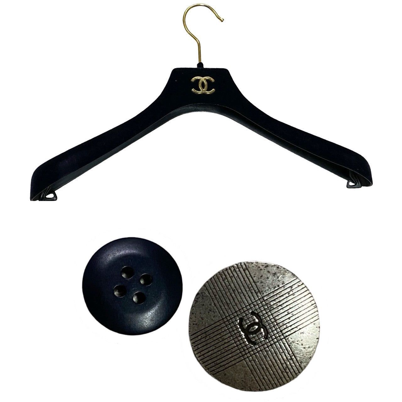 Chanel Chanel Blue Wool Size ONE SIZE - 9 Thumbnail