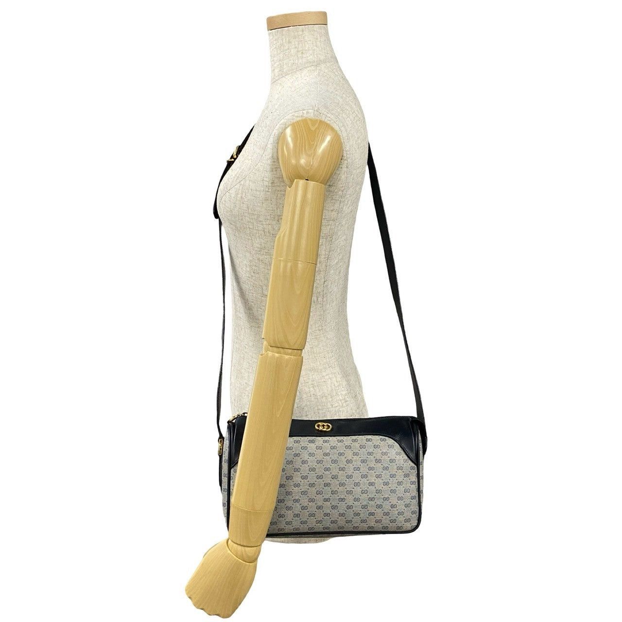 Gucci Gucci Shoulder Bag Blue Leather Size ONE SIZE - 2 Thumbnail