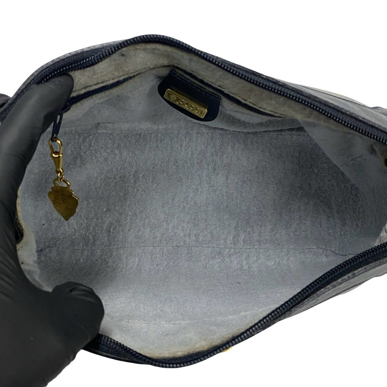 Gucci Gucci Shoulder Bag Blue Leather Size ONE SIZE - 8 Thumbnail