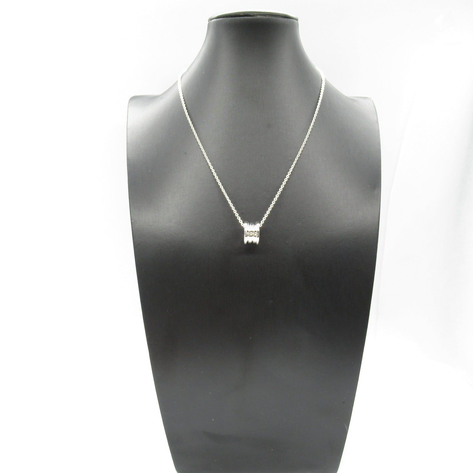 Bvlgari Bvlgari B Zero One Necklace K18Wg (White Gold) Silver Size ONE SIZE - 7 Thumbnail