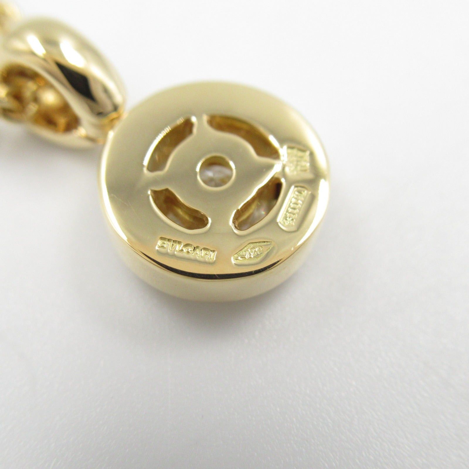Bvlgari Bvlgari Bulgari Necklace 1P Diamond K18 (Yellow Gold) Clear Size ONE SIZE - 4 Thumbnail