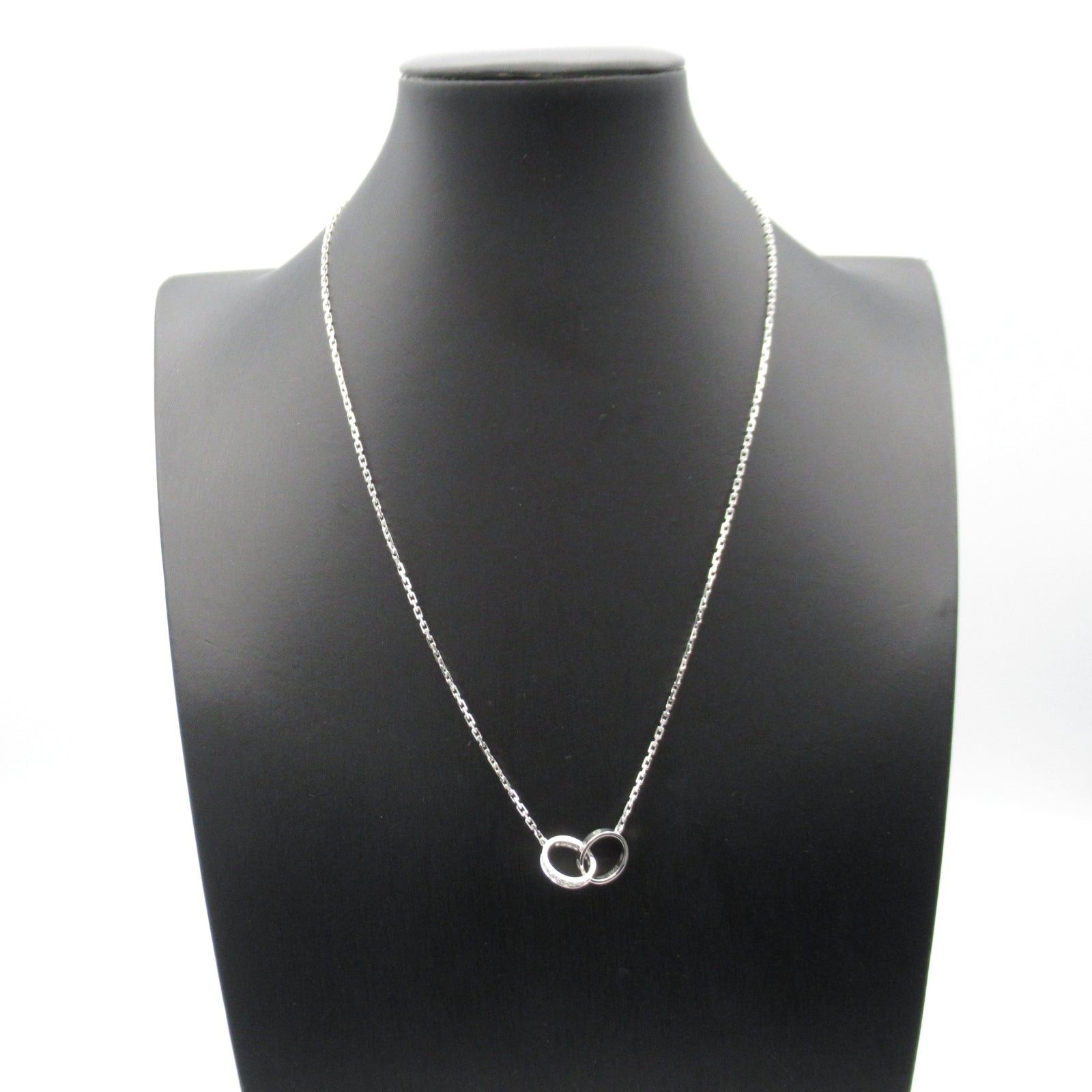 Cartier Cartier Baby Love Necklace K18Wg (White Gold) Diamond Clear Size ONE SIZE - 6 Thumbnail