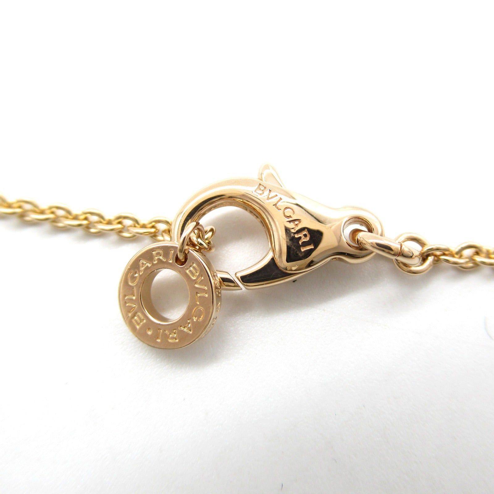 Bvlgari Bvlgari B Zero One Necklace Diamond K18Pg (Pink Gold) Clear Gold Size ONE SIZE - 4 Thumbnail