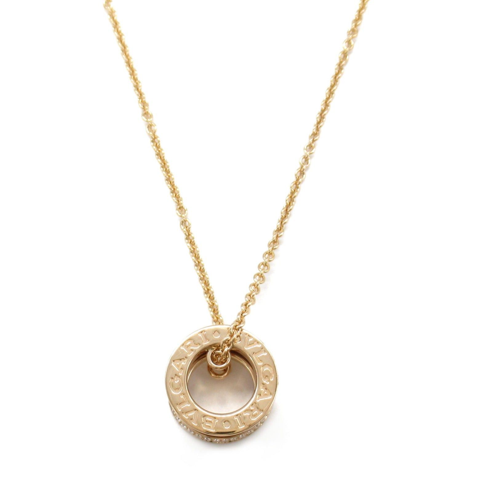 Bvlgari Bvlgari B Zero One Necklace Diamond K18Pg (Pink Gold) Clear Gold Size ONE SIZE - 2 Thumbnail