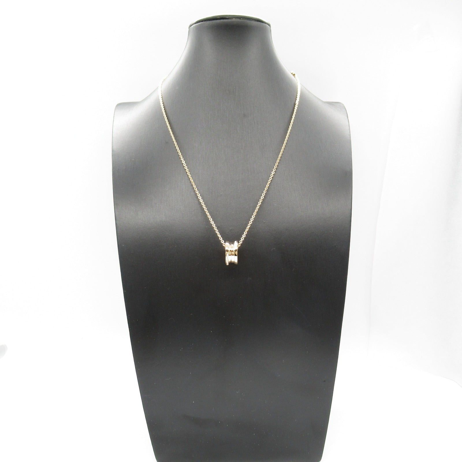 Bvlgari Bvlgari B Zero One Necklace Diamond K18Pg (Pink Gold) Clear Gold Size ONE SIZE - 8 Thumbnail