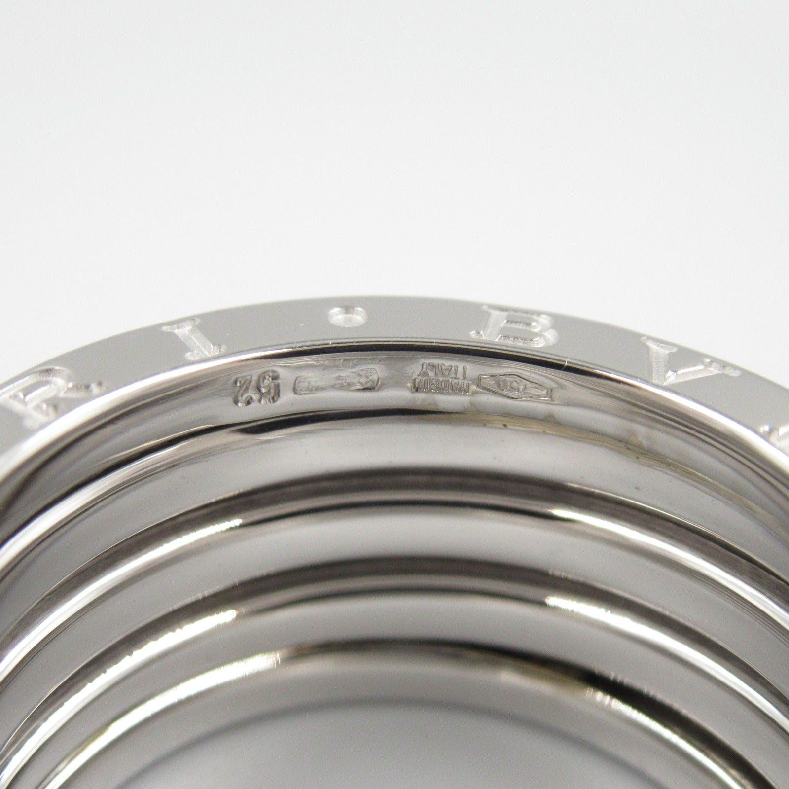 Bvlgari Bvlgari B Zero One Ring K18Wg (White Gold) Silver Size ONE SIZE - 4 Thumbnail