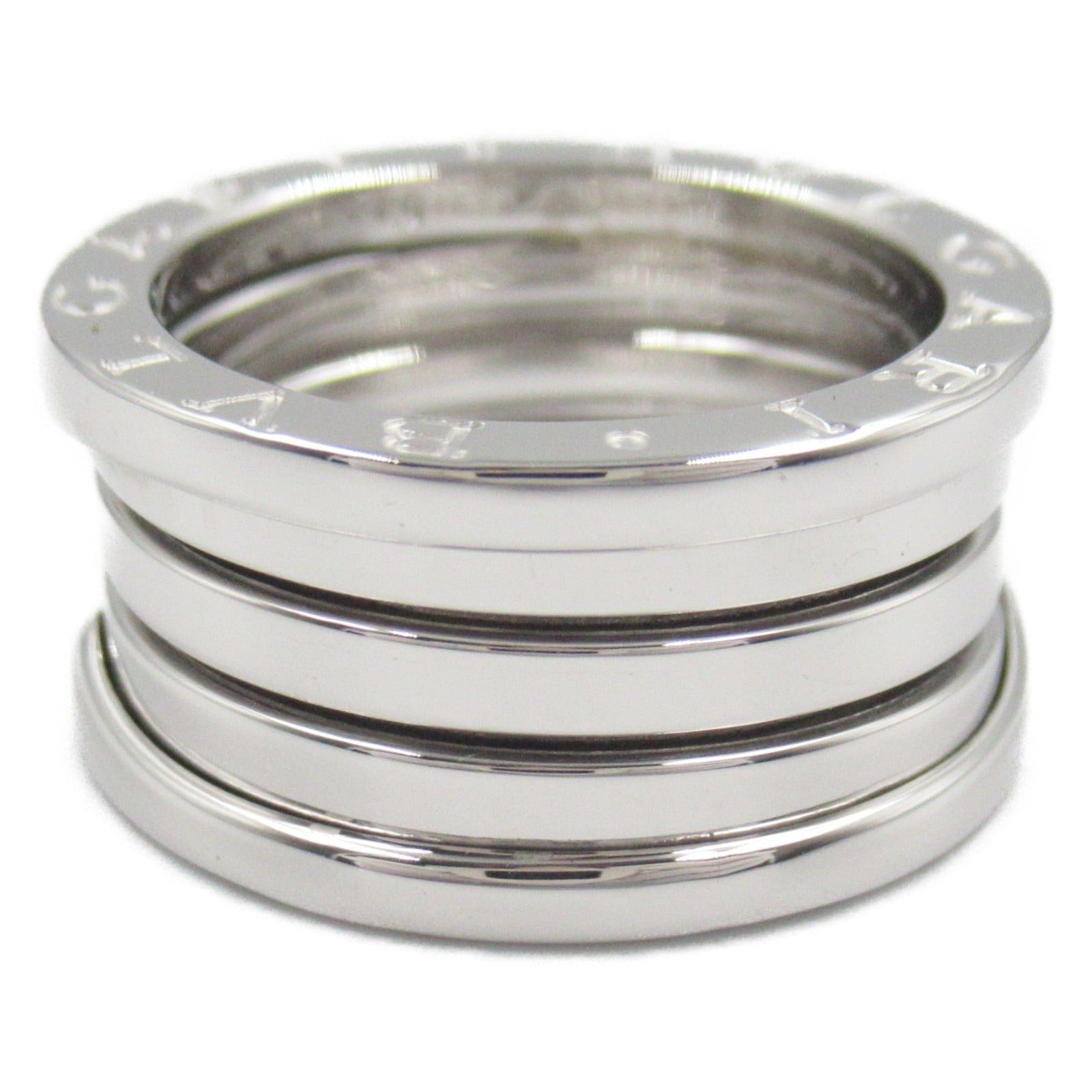 Bvlgari Bvlgari B Zero One Ring K18Wg (White Gold) Silver Size ONE SIZE - 2 Thumbnail