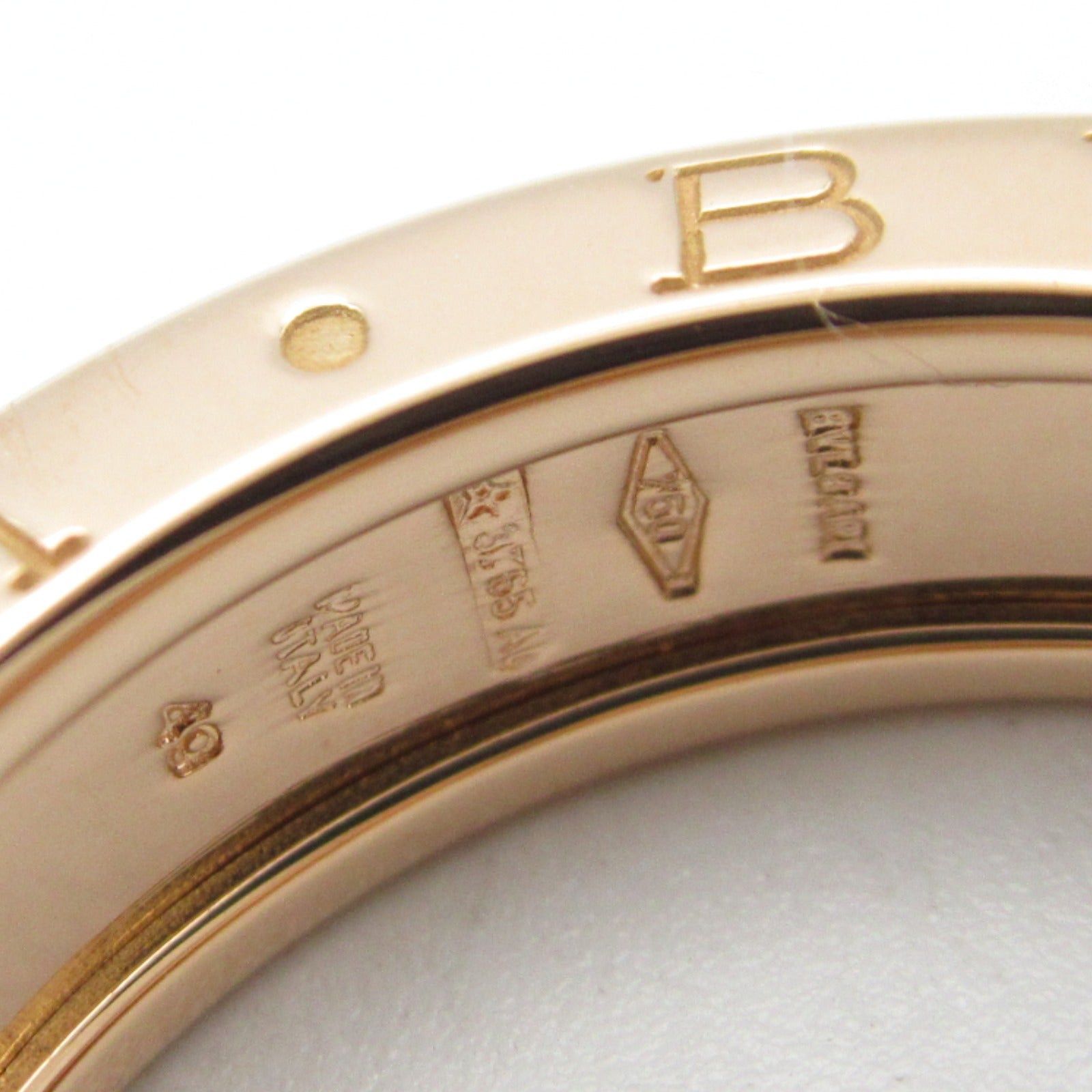 Bvlgari Bvlgari Ring 1Belt K18Pg (Pink Gold) Gold Size ONE SIZE - 4 Thumbnail