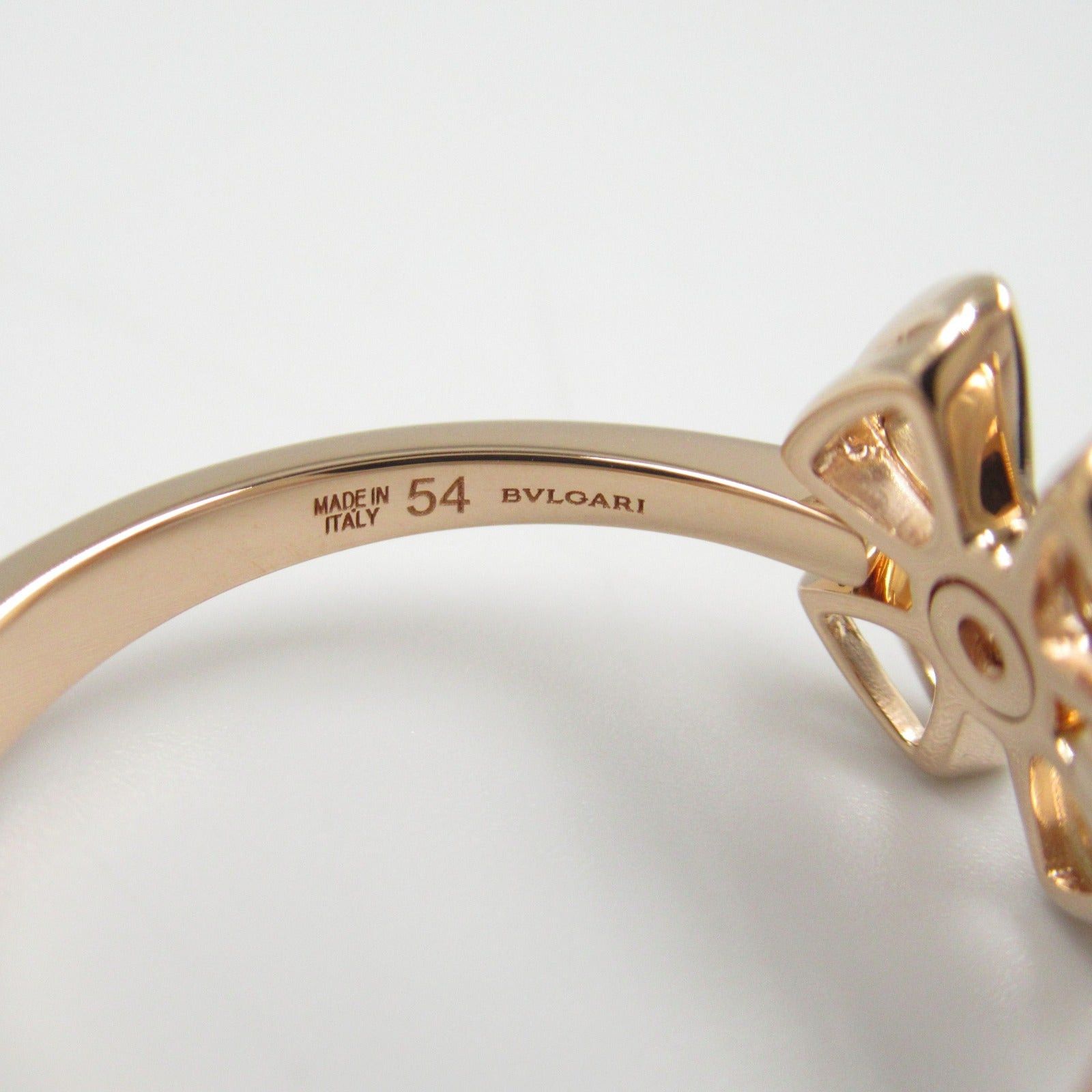 Bvlgari Bvlgari Fiorever Ring 1Pd K18Pg (Pink Gold) Diamond Clear Size ONE SIZE - 5 Thumbnail