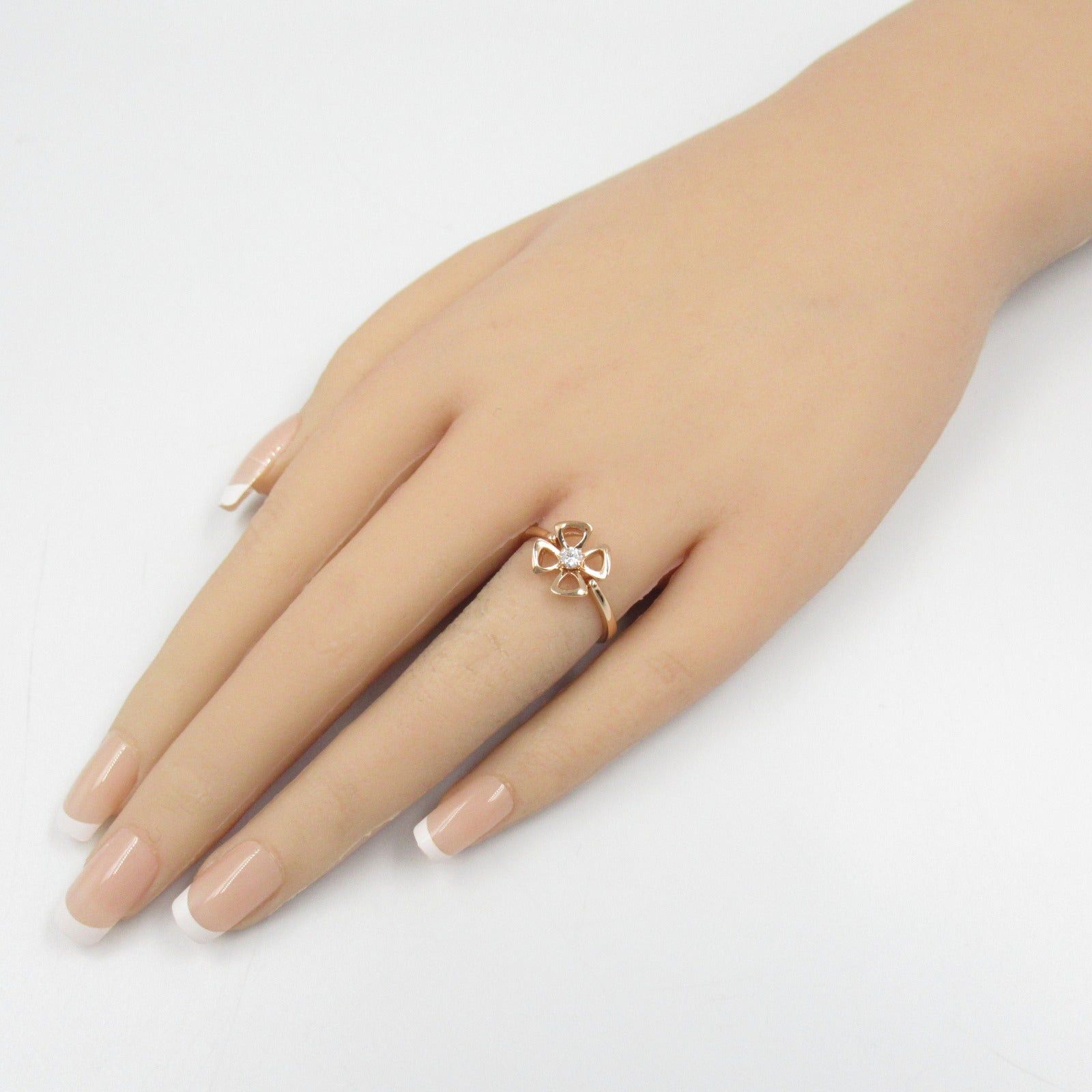 Bvlgari Bvlgari Fiorever Ring 1Pd K18Pg (Pink Gold) Diamond Clear Size ONE SIZE - 8 Thumbnail