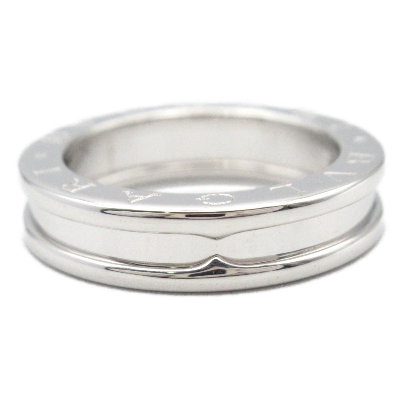 Bvlgari Bvlgari Ring 1Belt K18Wg (White Gold) Silver Size ONE SIZE - 3 Thumbnail