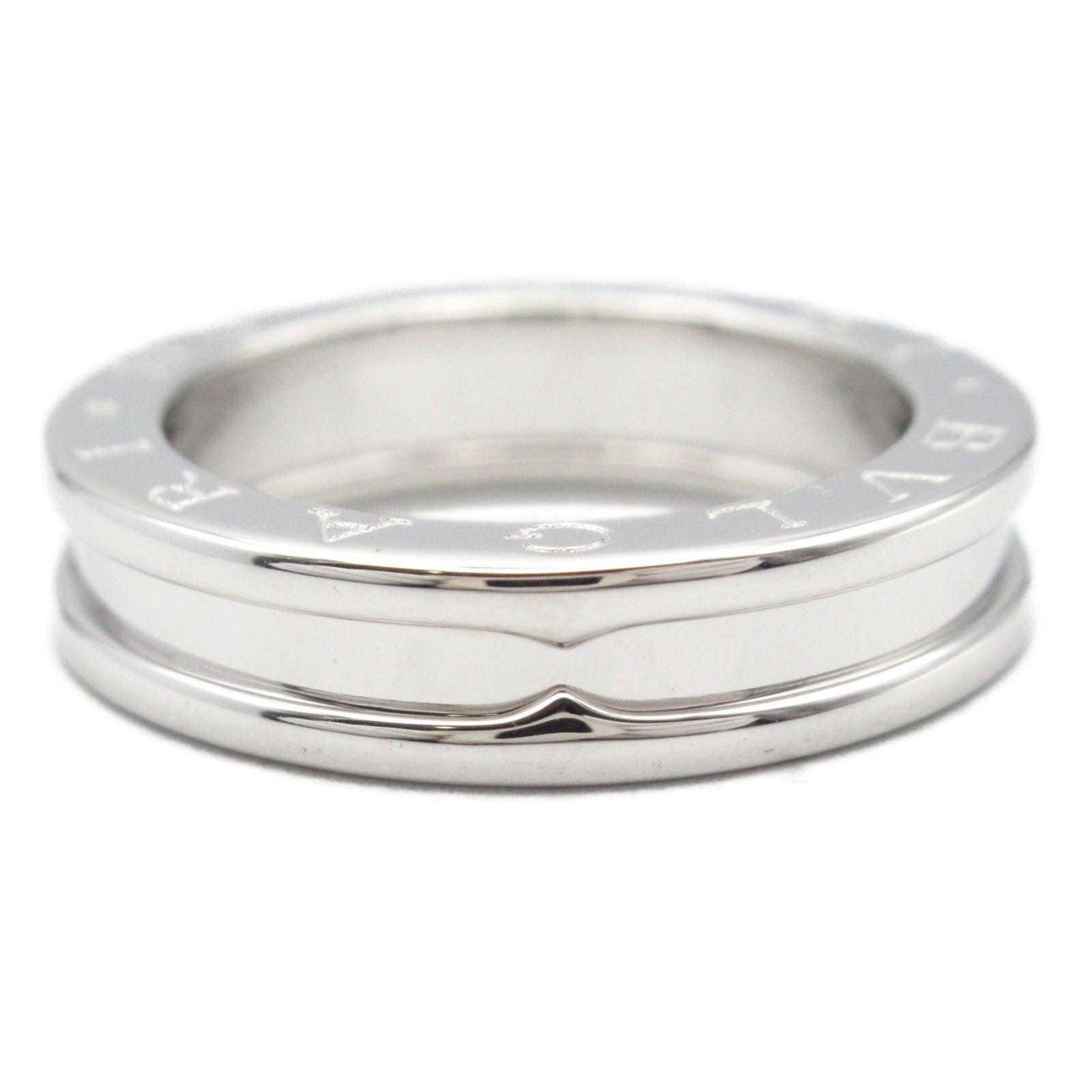 Bvlgari Bvlgari Ring 1Belt K18Wg (White Gold) Silver Size ONE SIZE - 2 Thumbnail