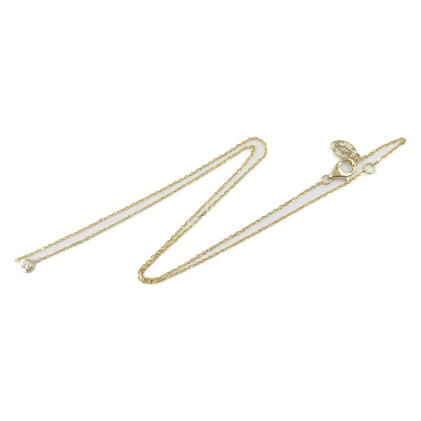 Cartier Cartier Amour Necklace Xs K18 (Yellow Gold) Diamond Clear Size ONE SIZE - 3 Thumbnail