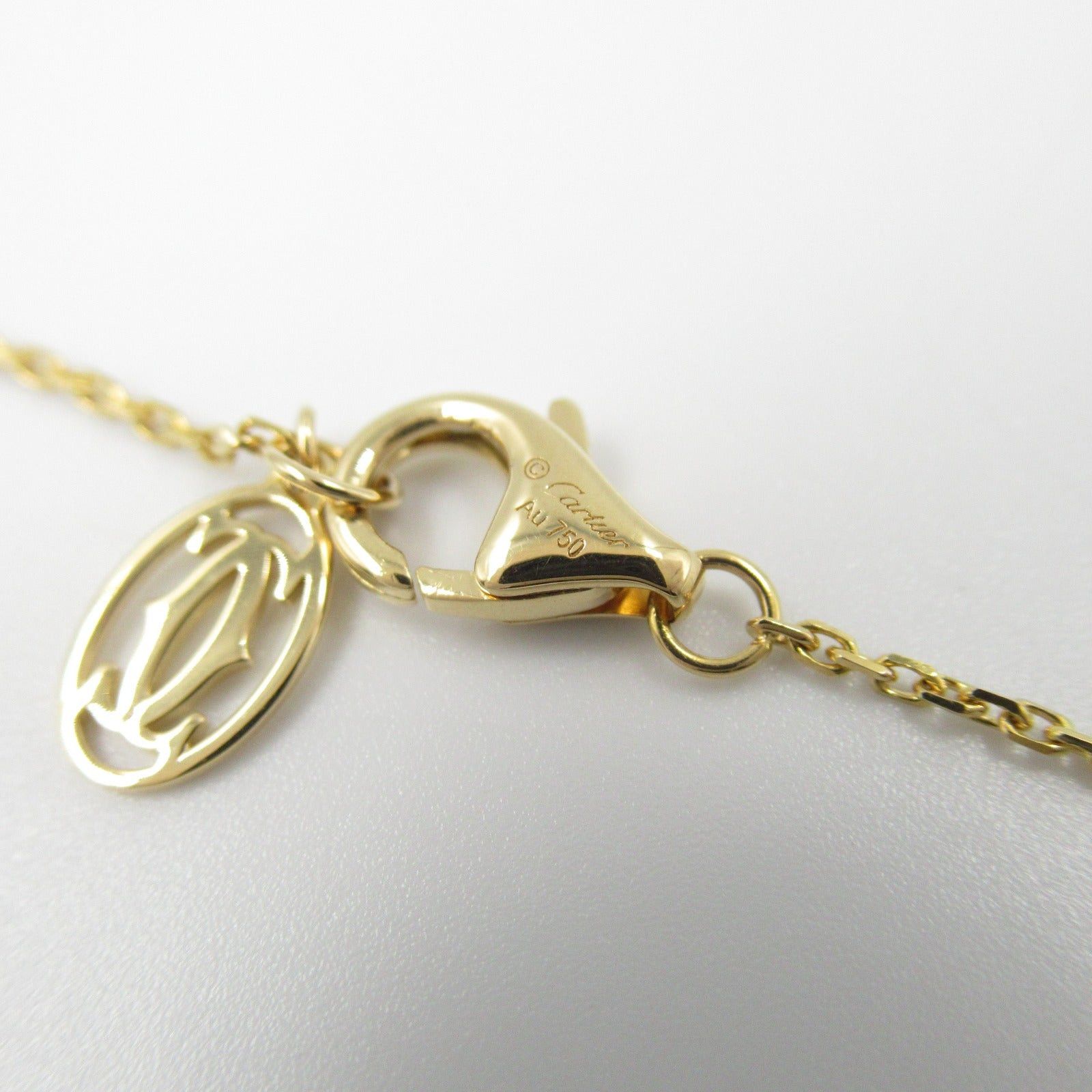 Cartier Cartier Amour Necklace Xs K18 (Yellow Gold) Diamond Clear Size ONE SIZE - 4 Thumbnail