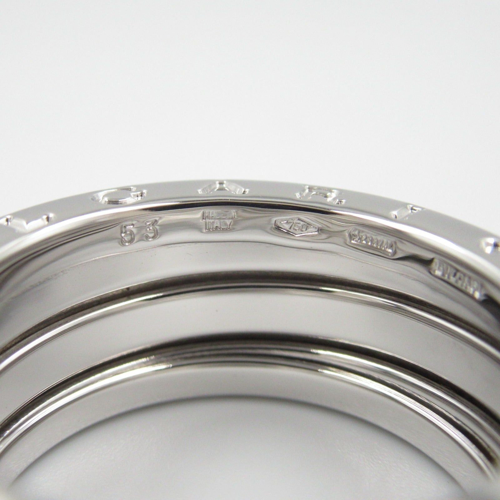 Bvlgari Bvlgari B Zero One Ring K18Wg (White Gold) Silver Size ONE SIZE - 4 Thumbnail