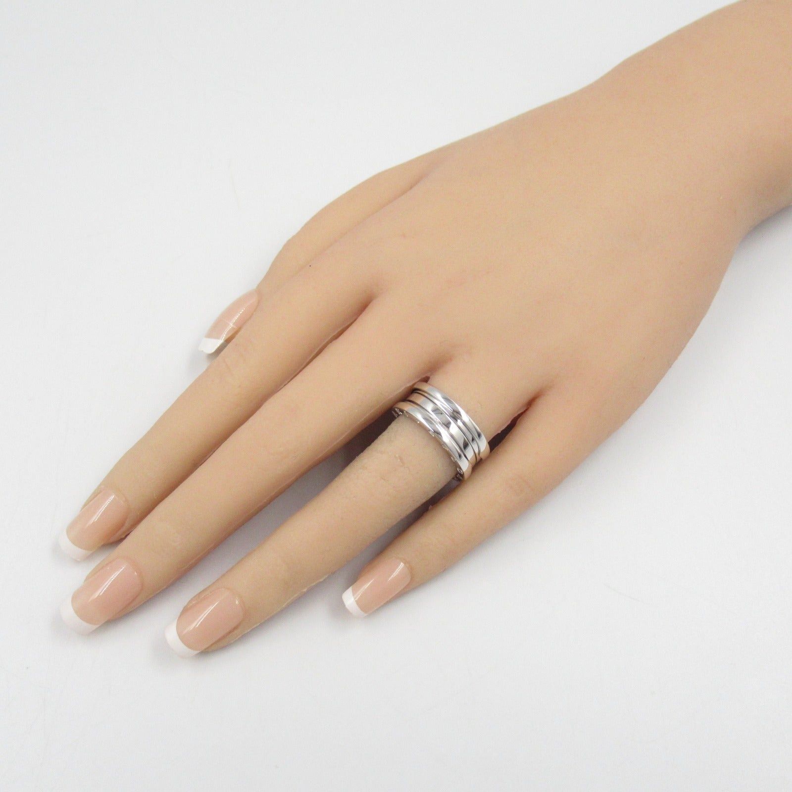 Bvlgari Bvlgari B Zero One Ring K18Wg (White Gold) Silver Size ONE SIZE - 7 Thumbnail