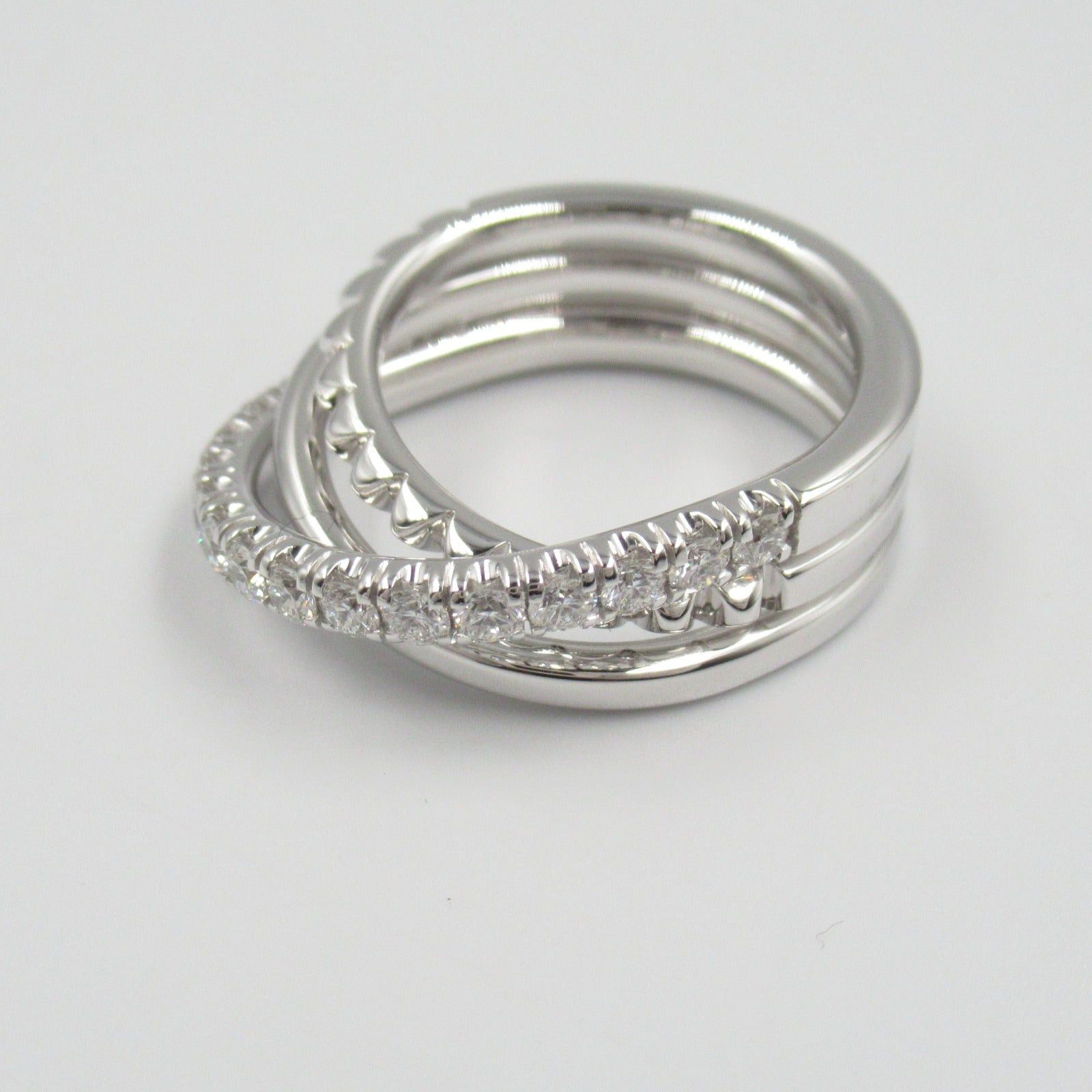 Cartier Cartier Etincels De Cartier Ring Diamond K18Wg (White Gold) Clear Size ONE SIZE - 5 Thumbnail