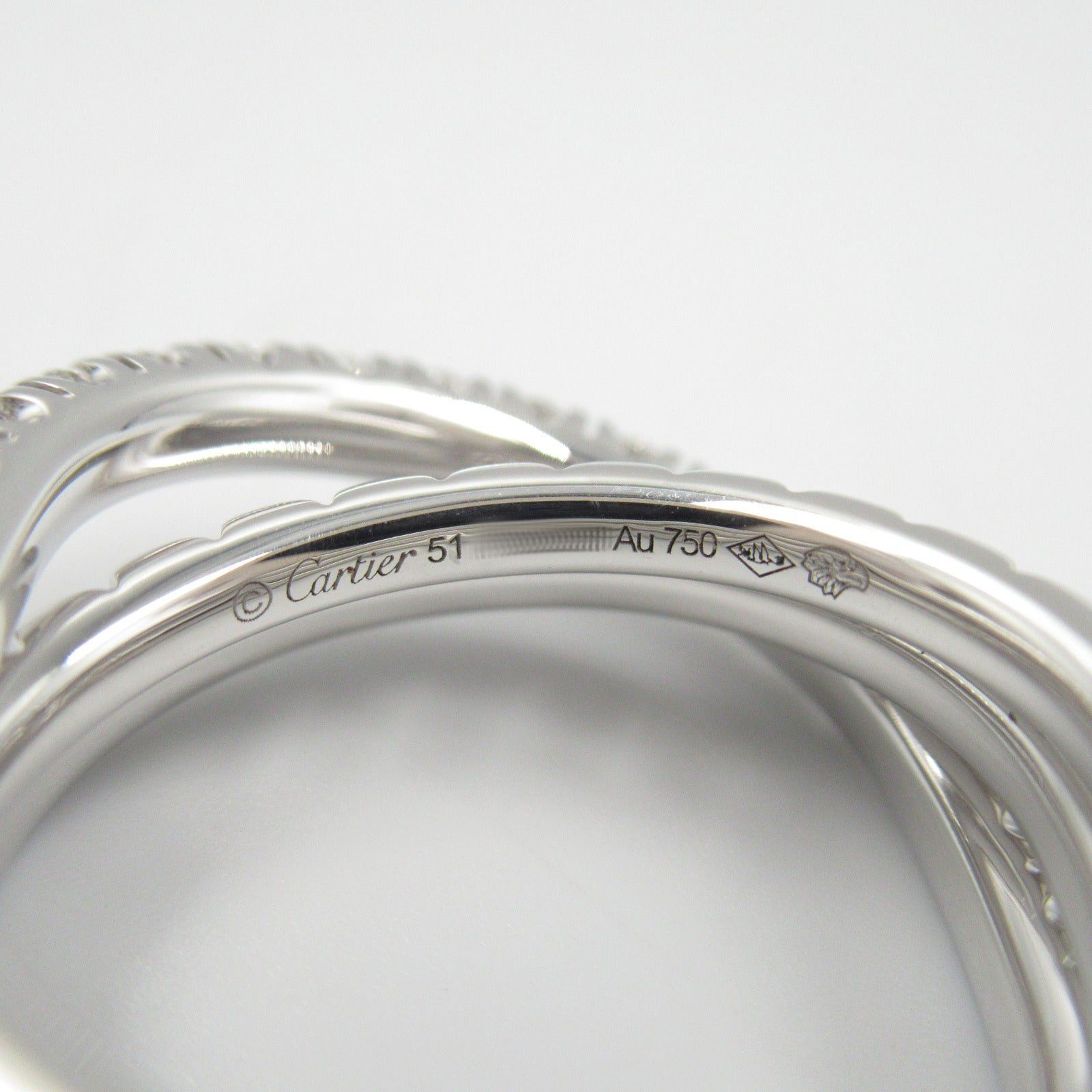 Cartier Cartier Etincels De Cartier Ring Diamond K18Wg (White Gold) Clear Size ONE SIZE - 4 Thumbnail