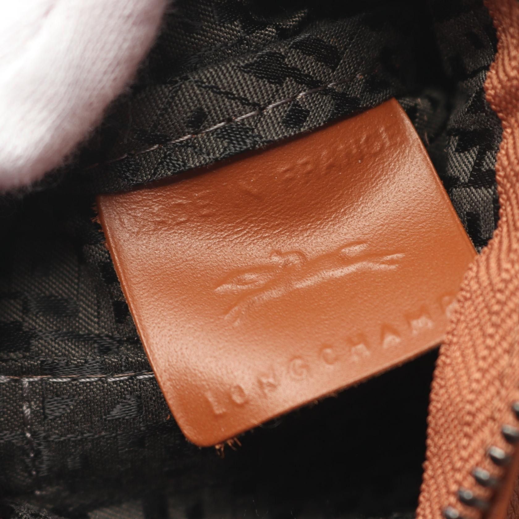 Longchamp Longchamp Le Preage Extra Xs Crossbody Bag Shoulder Leather Brown Size ONE SIZE - 4 Thumbnail