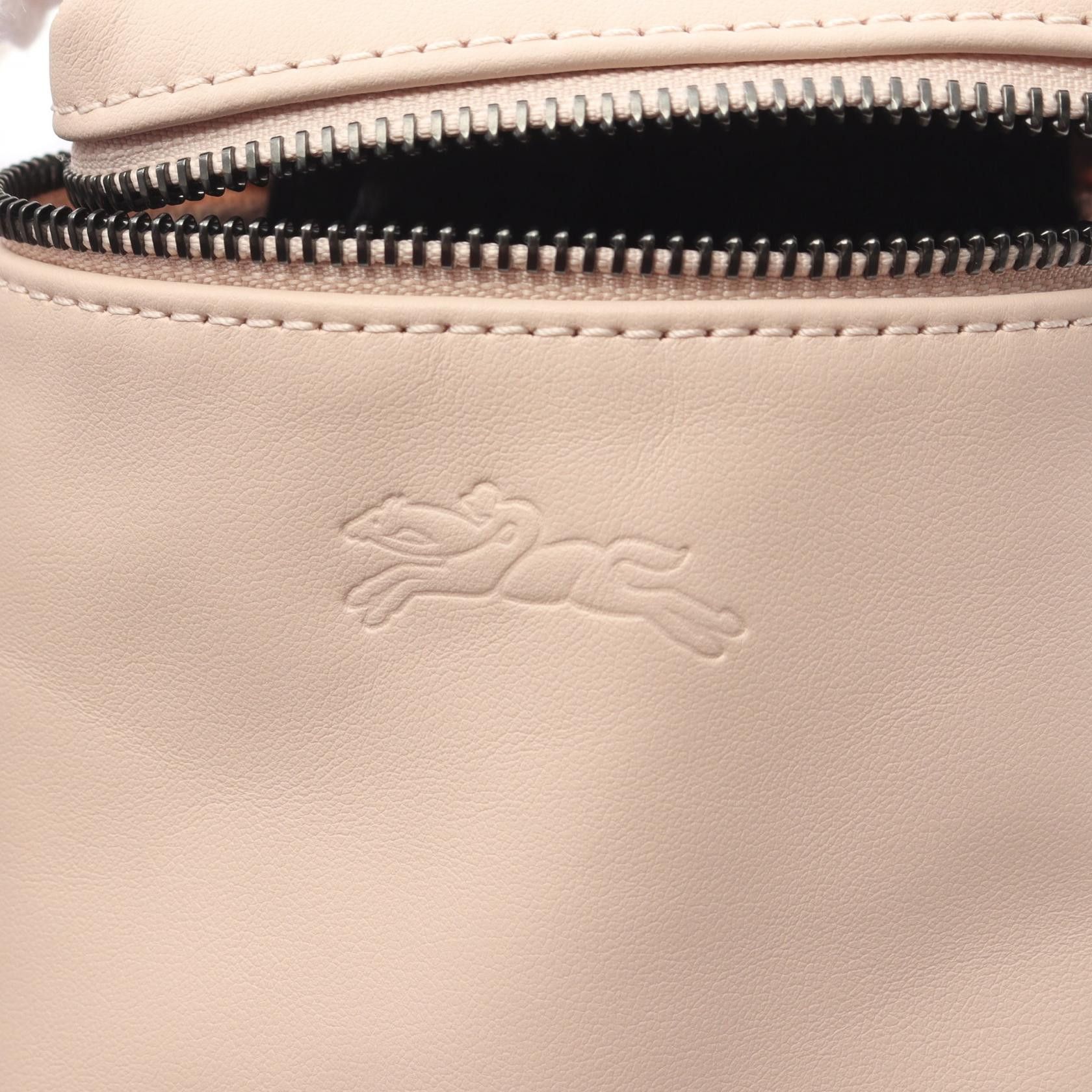 Longchamp Longchamp Le Preage Extra Xs Crossbody Bag Shoulder Leather Pink Nude Size ONE SIZE - 5 Thumbnail