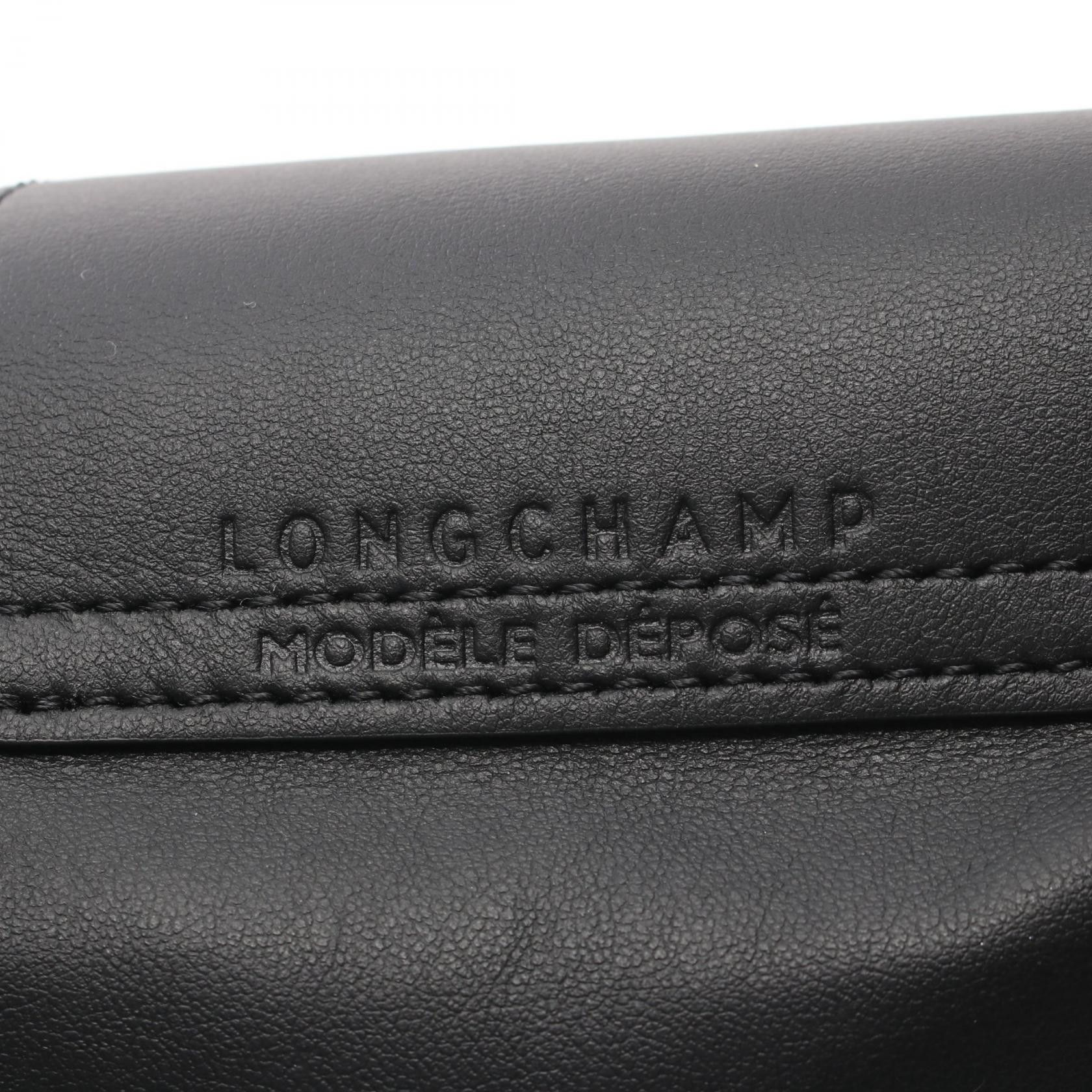 Longchamp Longchamp Le Preage Extra Xs Top Handle Bag Handbag Leather Black Size ONE SIZE - 4 Thumbnail