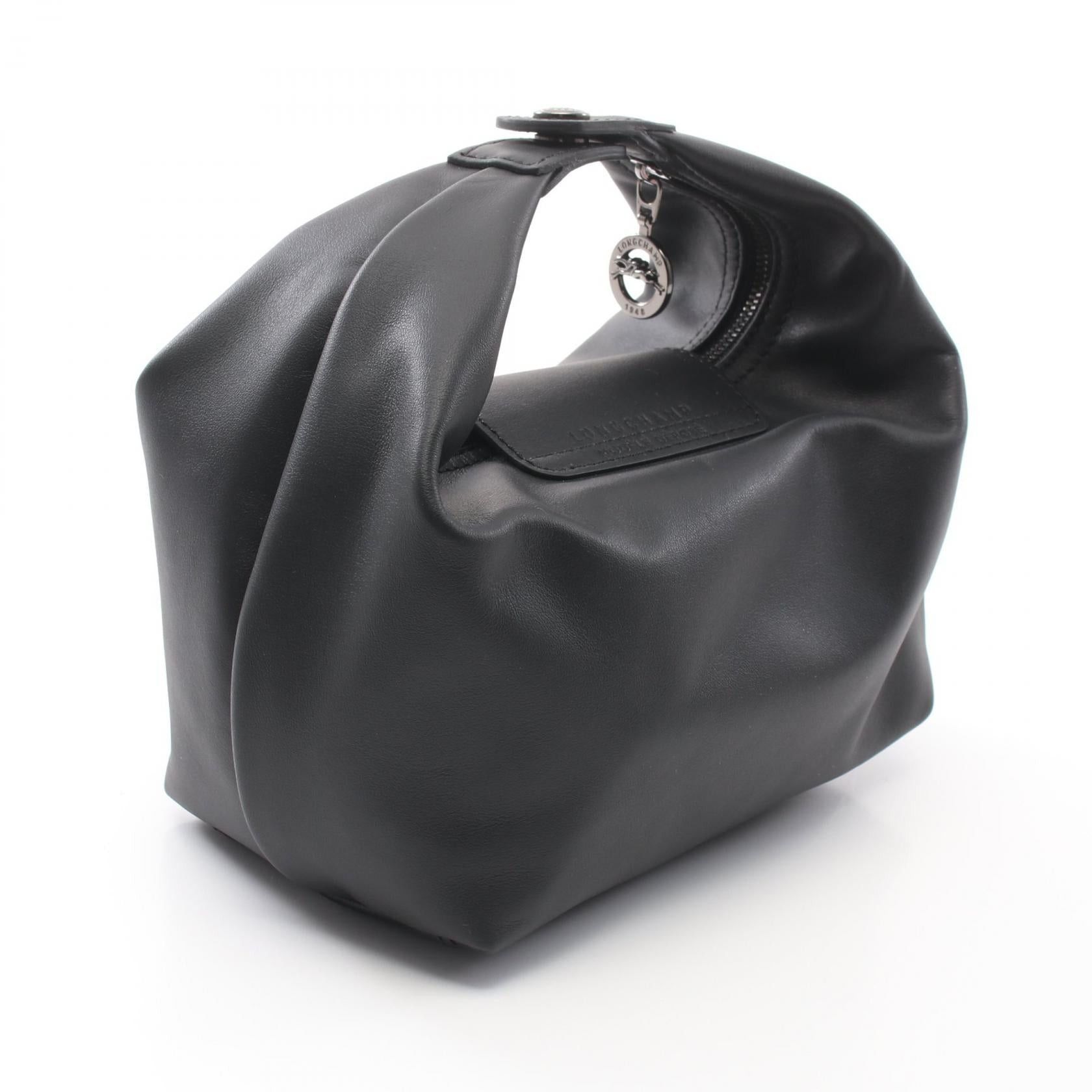 Longchamp Longchamp Le Preage Extra Xs Top Handle Bag Handbag Leather Black Size ONE SIZE - 2 Thumbnail