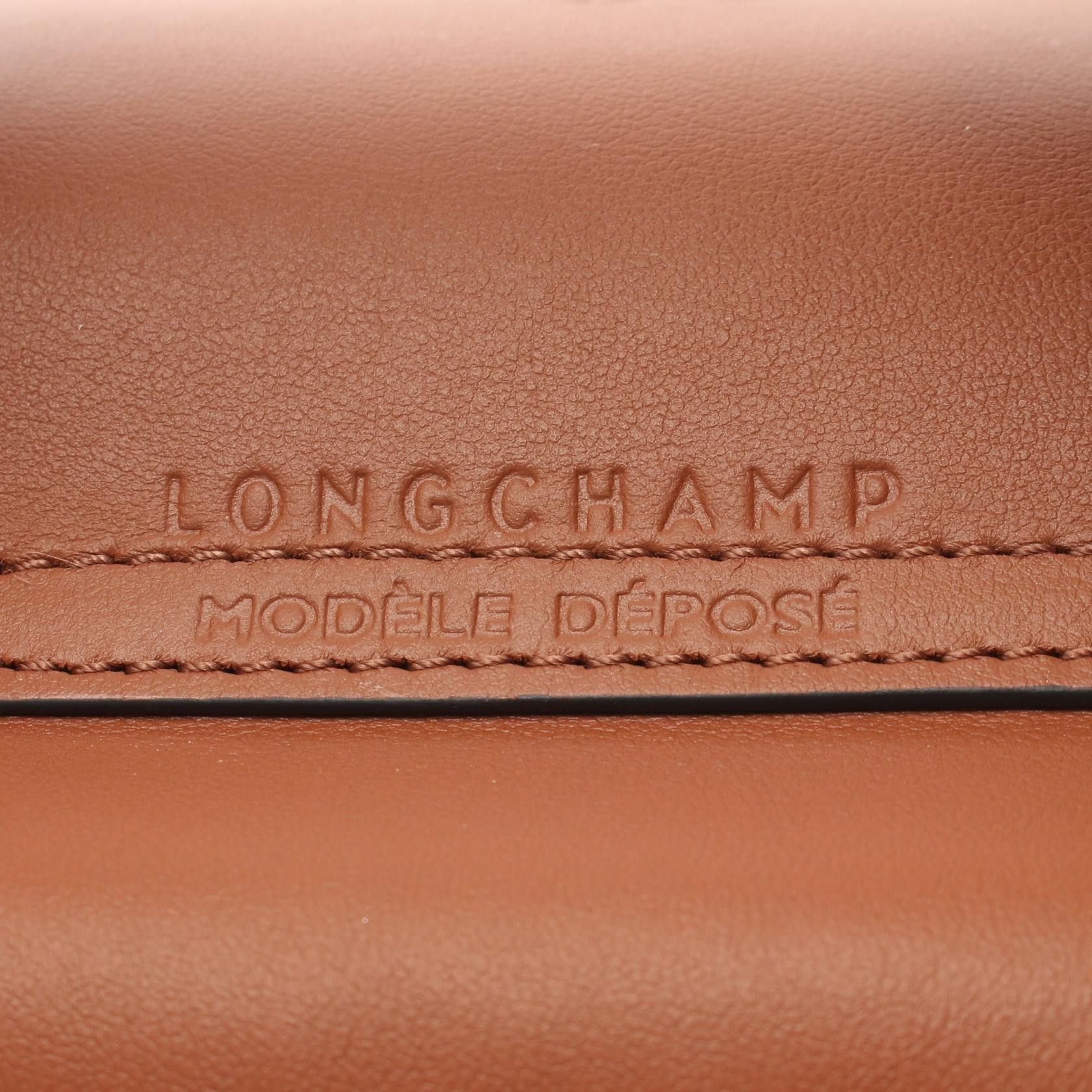 Longchamp Longchamp Le Preage Extra Xs Top Handle Bag Handbag Leather Brown Size ONE SIZE - 4 Thumbnail