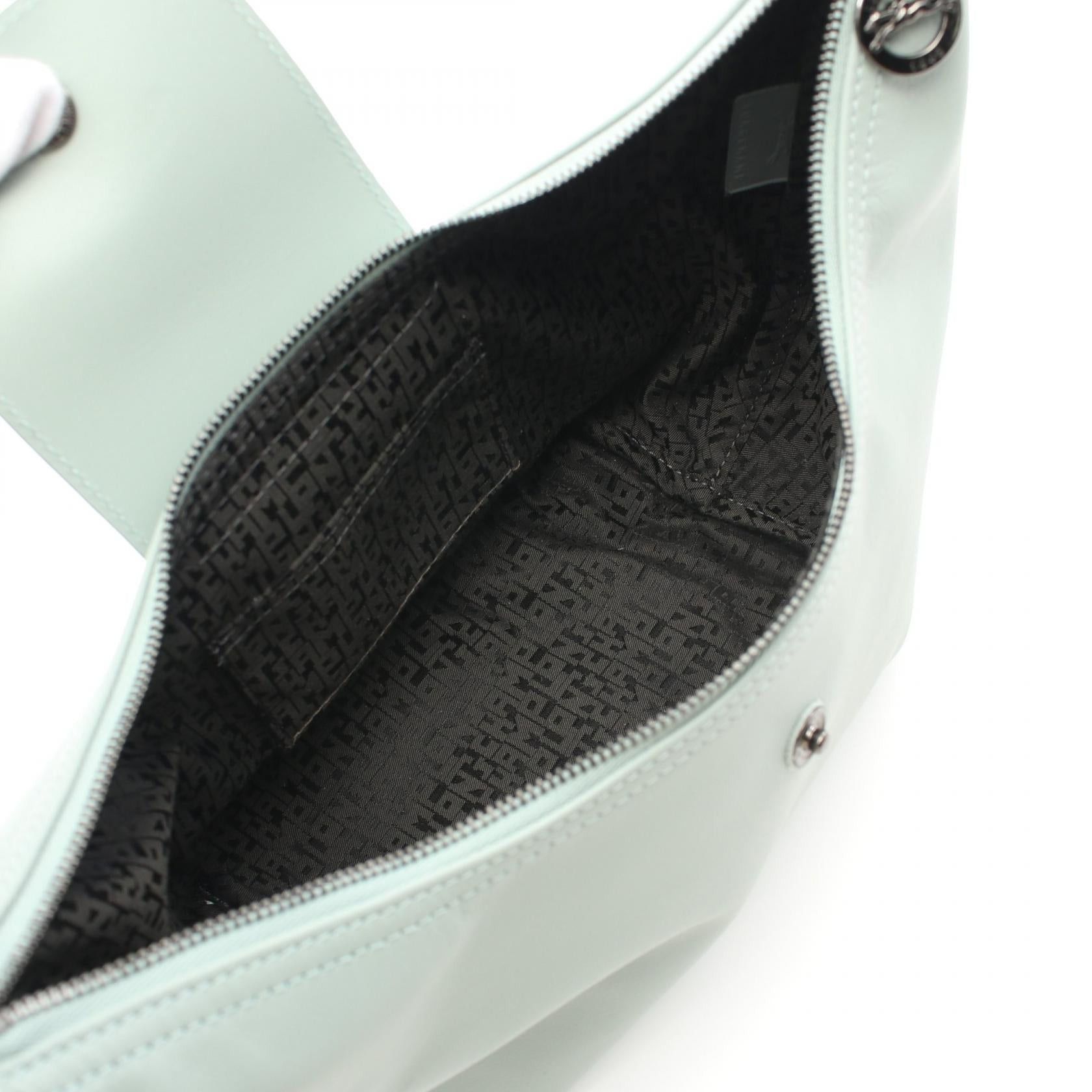 Longchamp Longchamp Le Preage Extra Xs Top Handle Bag Handbag Leather Green Size ONE SIZE - 3 Thumbnail