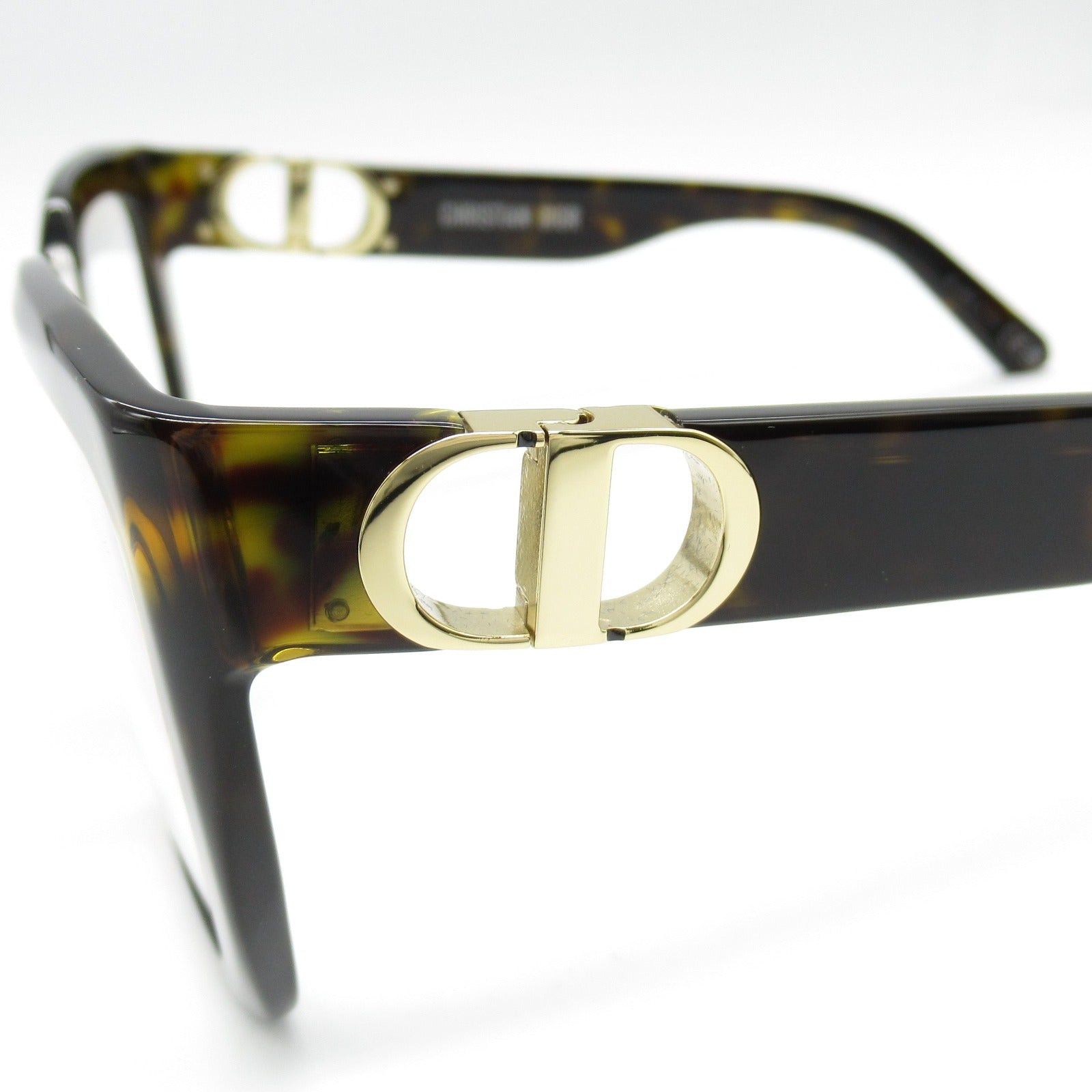 Dior Dior Fake Glasses Others Brown Tortoiseshell Pattern Size ONE SIZE - 4 Thumbnail