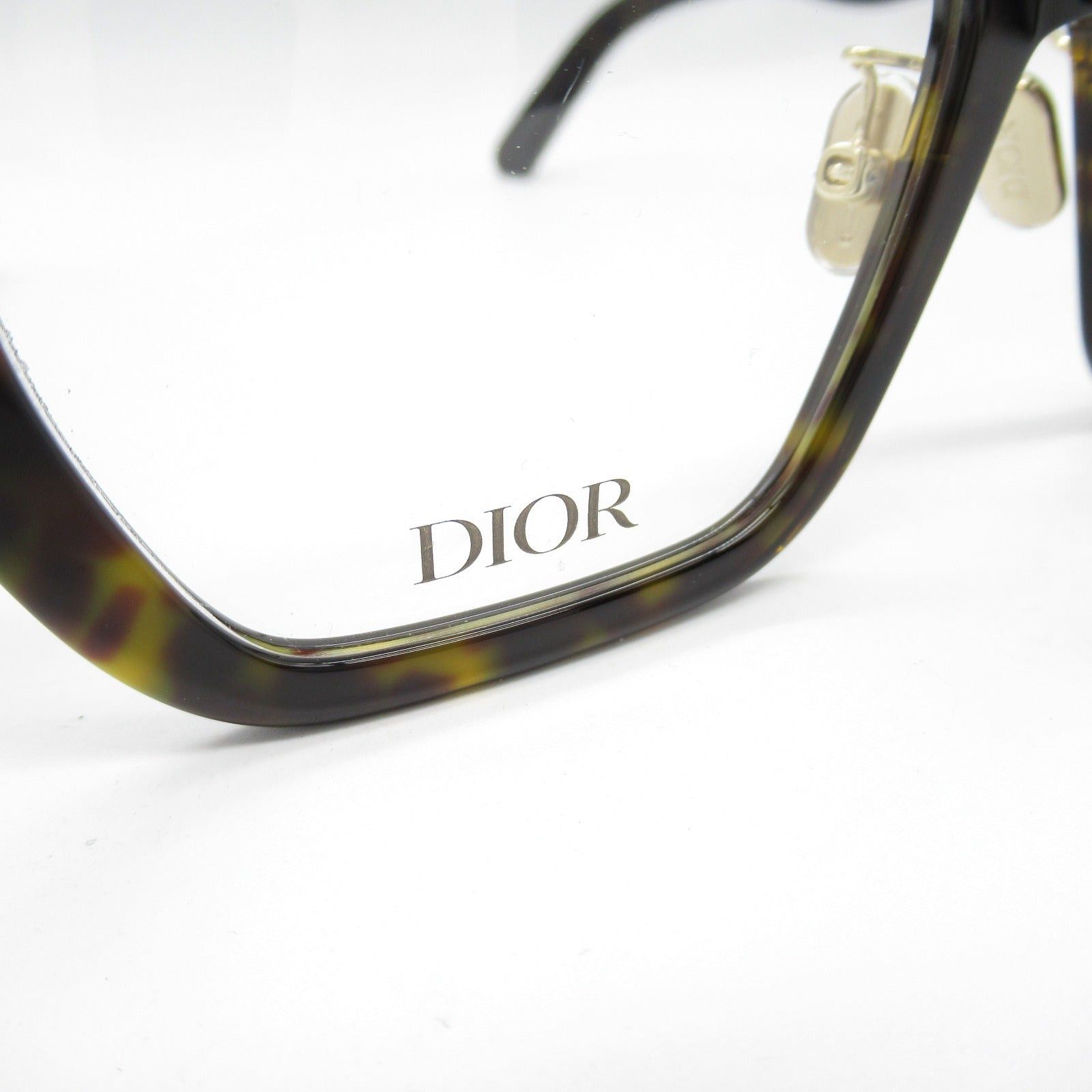Dior Dior Fake Glasses Others Brown Tortoiseshell Pattern Size ONE SIZE - 8 Thumbnail