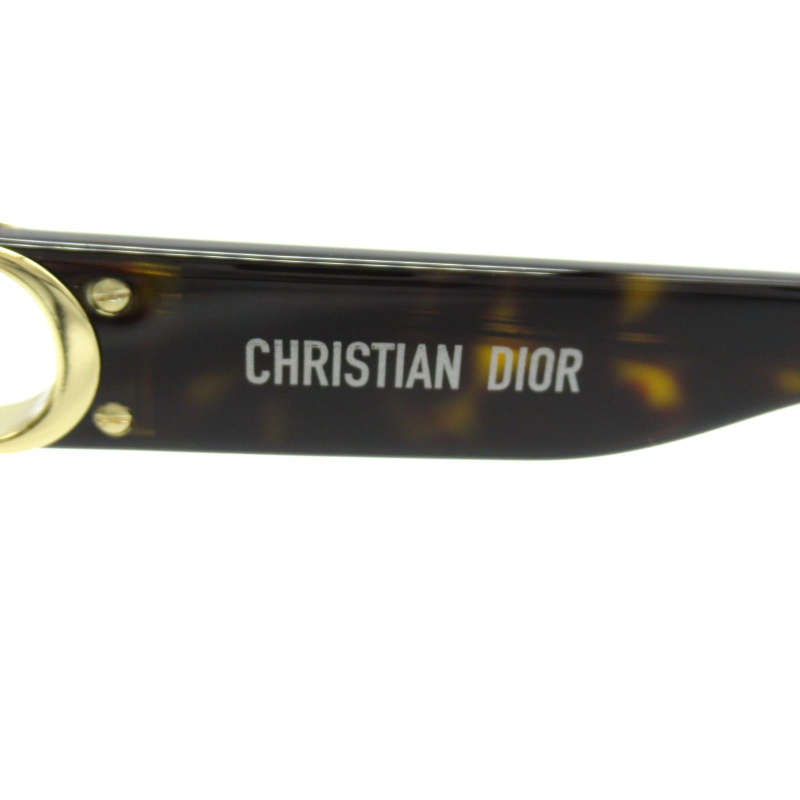 Dior Dior Fake Glasses Others Brown Tortoiseshell Pattern Size ONE SIZE - 5 Thumbnail