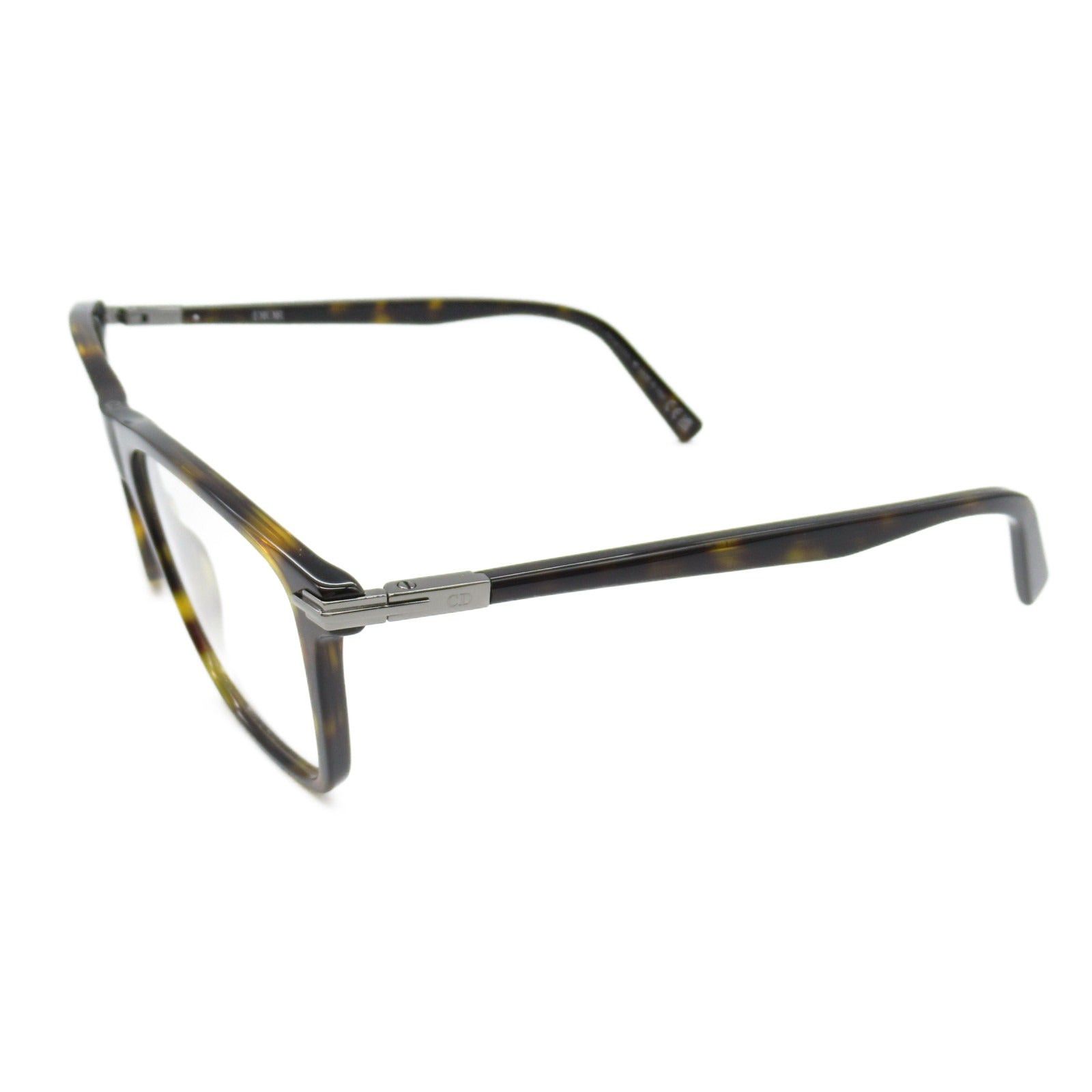 Dior Dior Fake Glasses Others Brown Tortoiseshell Pattern Size ONE SIZE - 2 Thumbnail