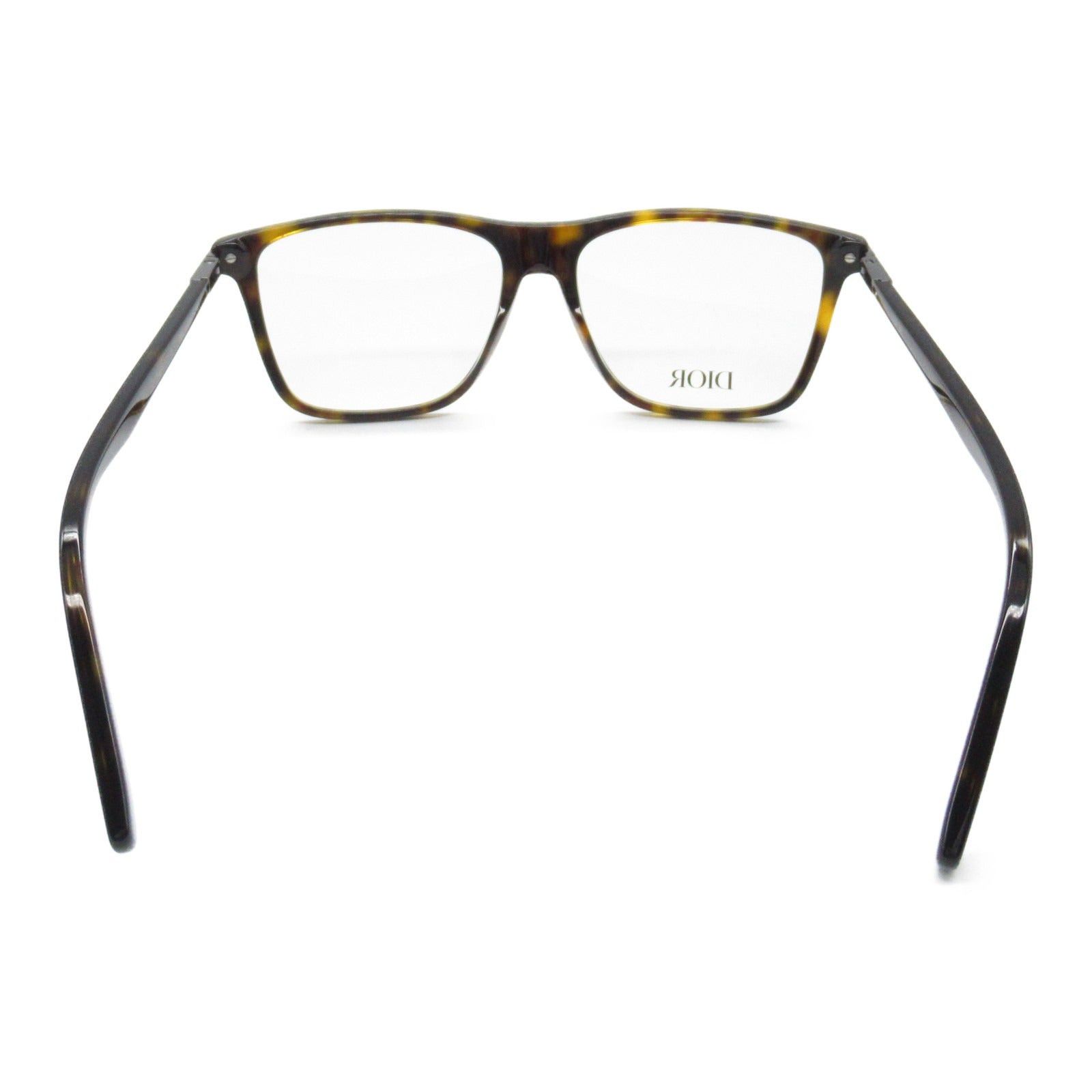 Dior Dior Fake Glasses Others Brown Tortoiseshell Pattern Size ONE SIZE - 3 Thumbnail