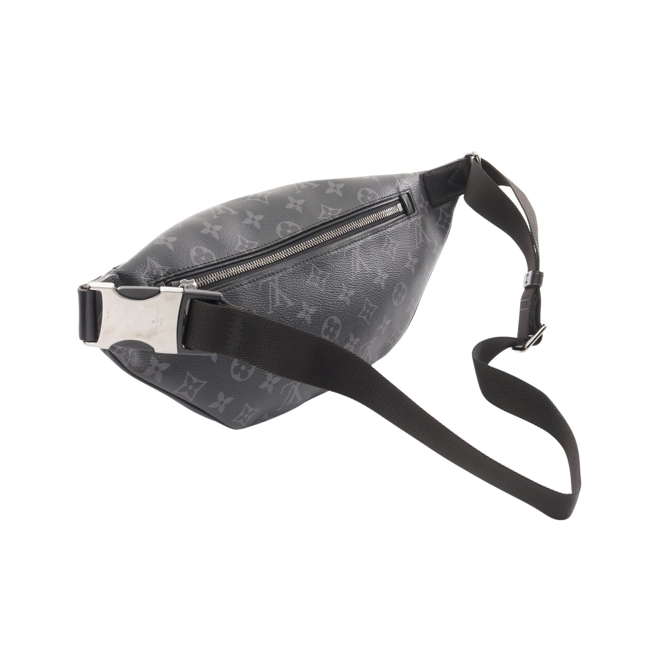 Louis Vuitton Louis Vuitton Discovery Bum Bag Pm Monogram Eclipse Body Waist Leather Black Size ONE SIZE - 2 Thumbnail